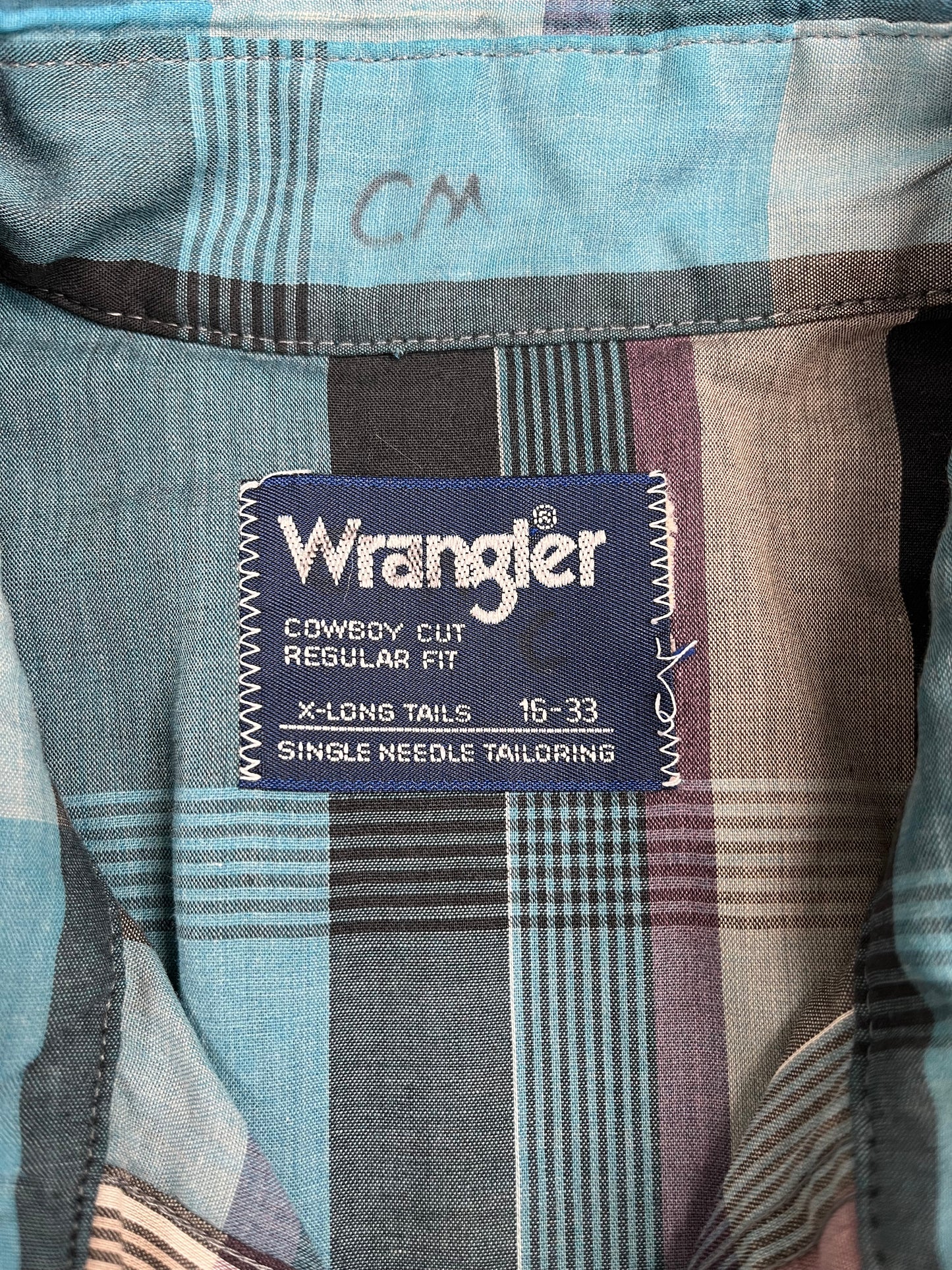 80's Wrangler Pearl Snap Shirt