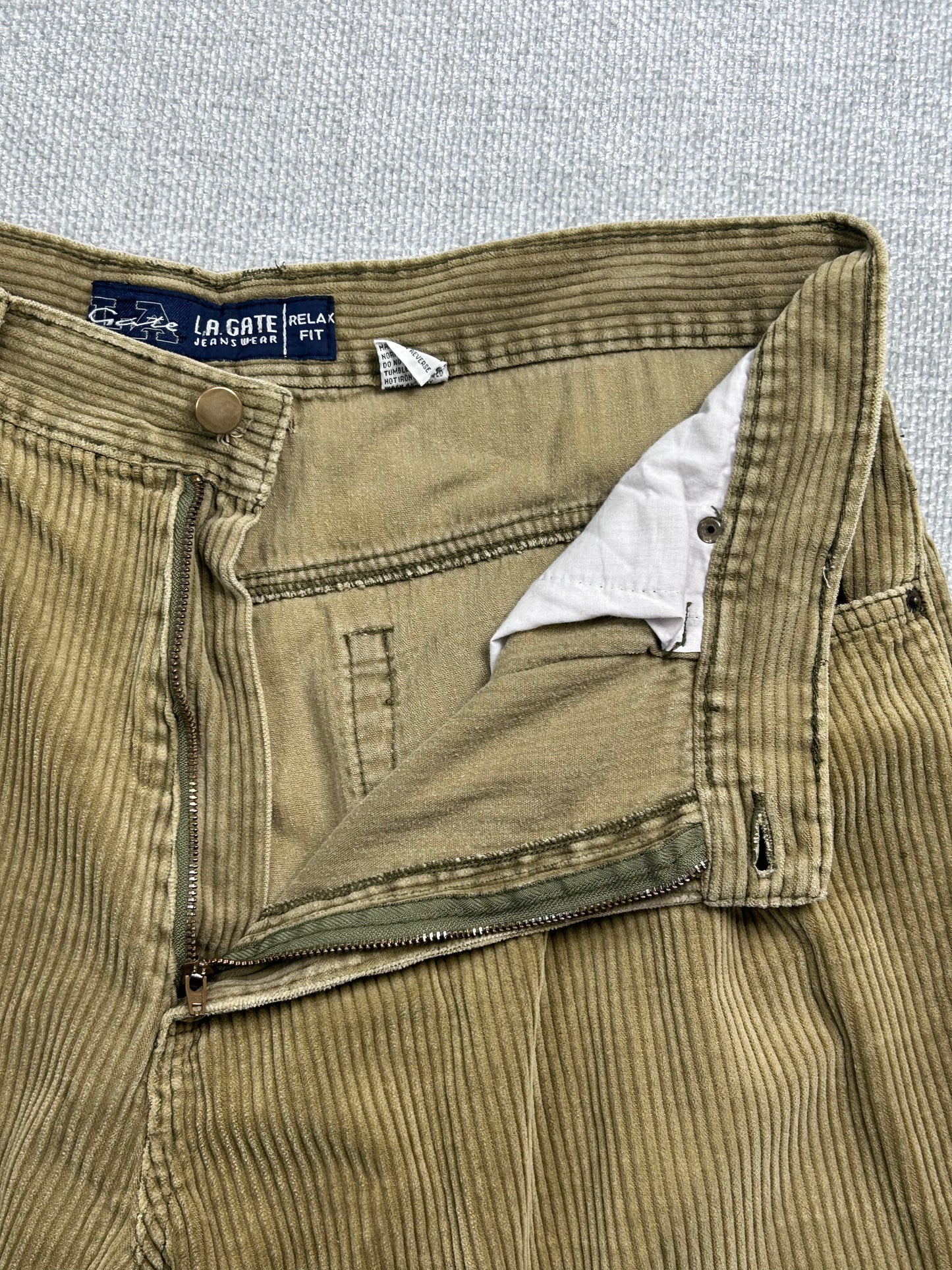 Y2K Baggy Corduroy Pants 38"