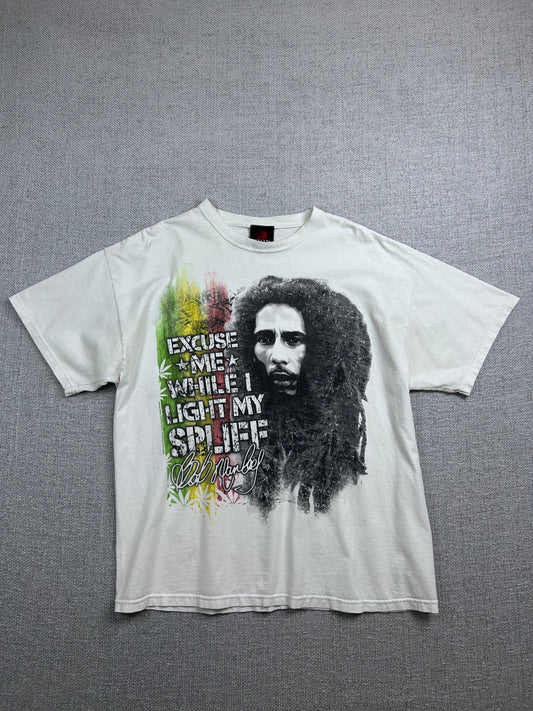2007 Bob Marley Spliff T-Shirt