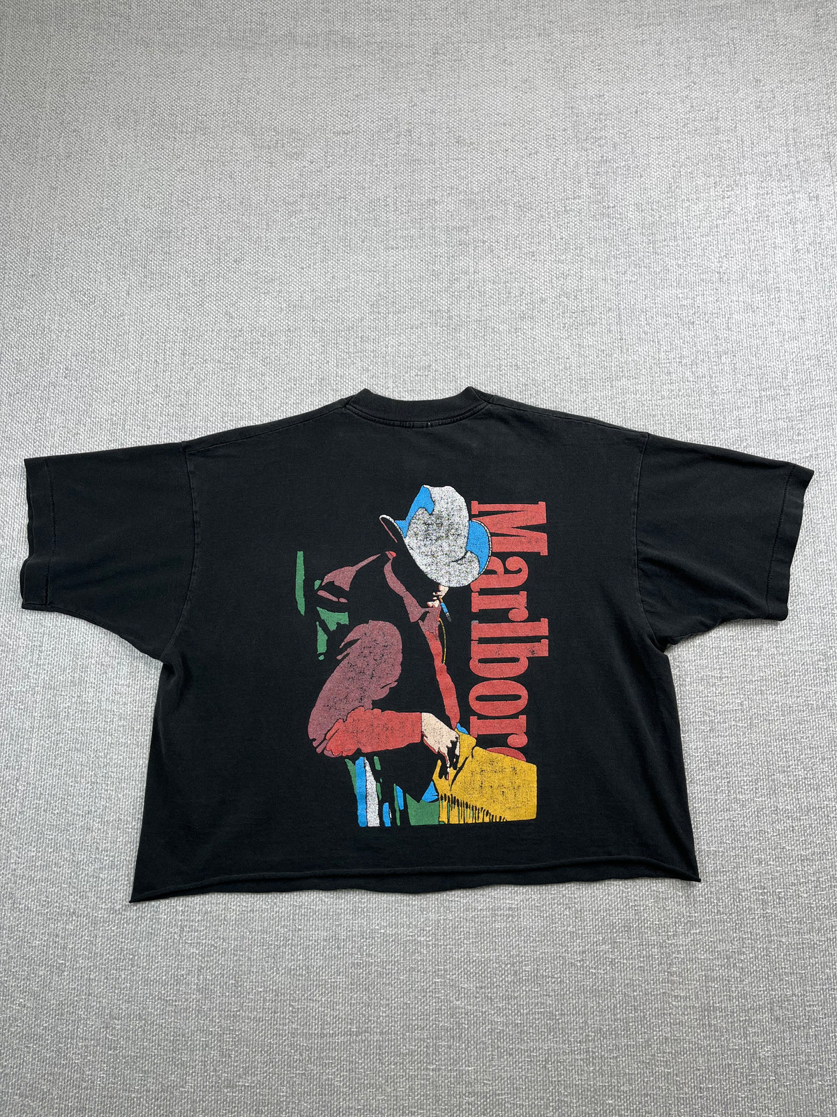 90's Marlboro Cropped Pocket Tee