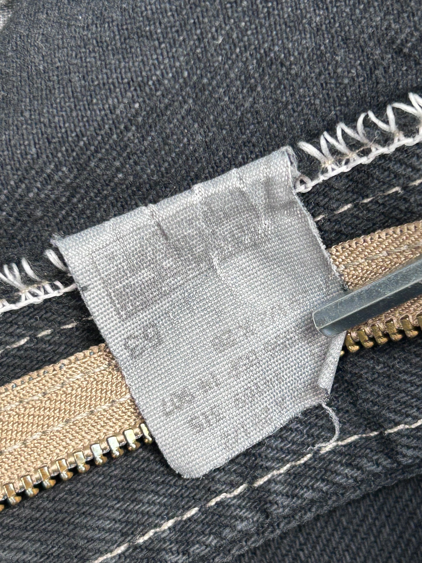 Y2K Black Denim Shorts 27”