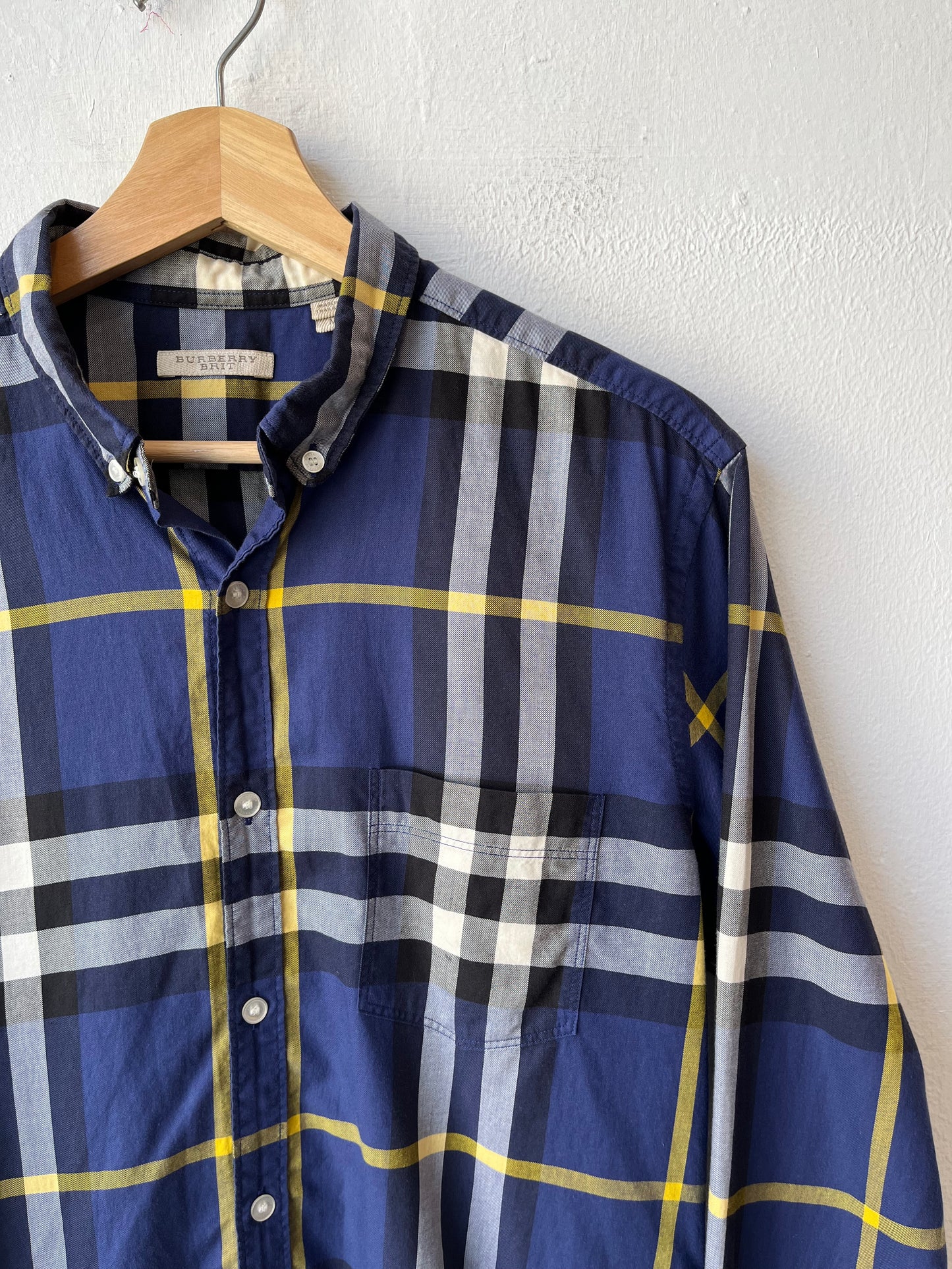 Y2K Burberry Dress Shirt