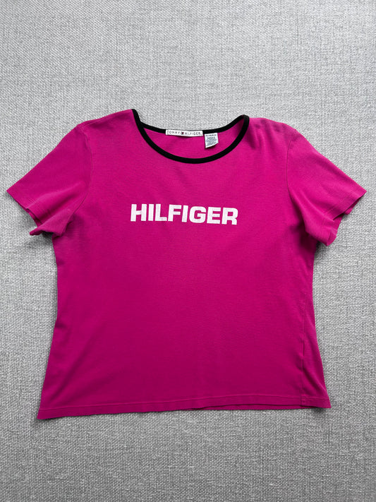 Y2K Pink Hilfiger T-Shirt