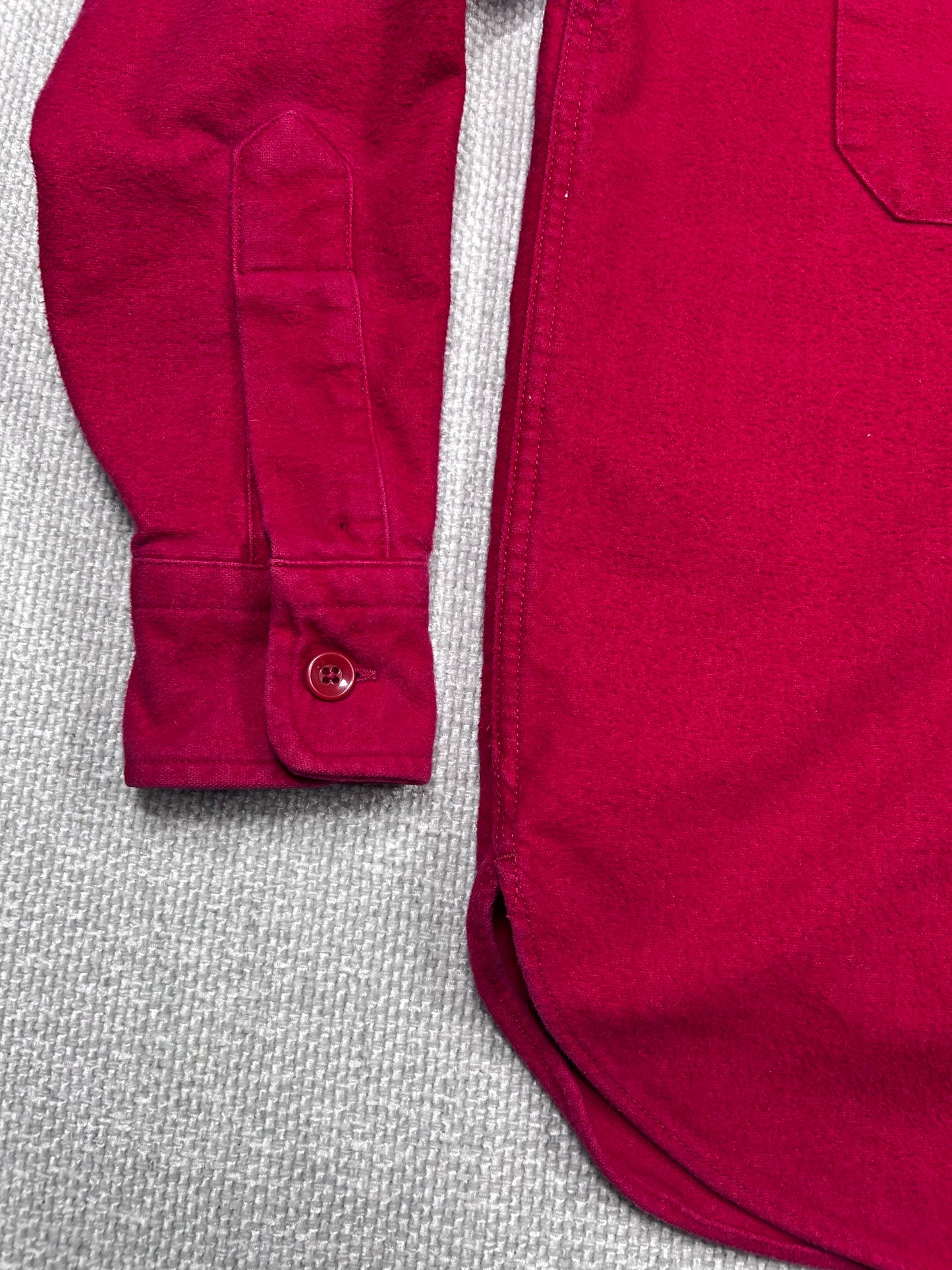 90's L.L. Bean Red Chamois Shirt
