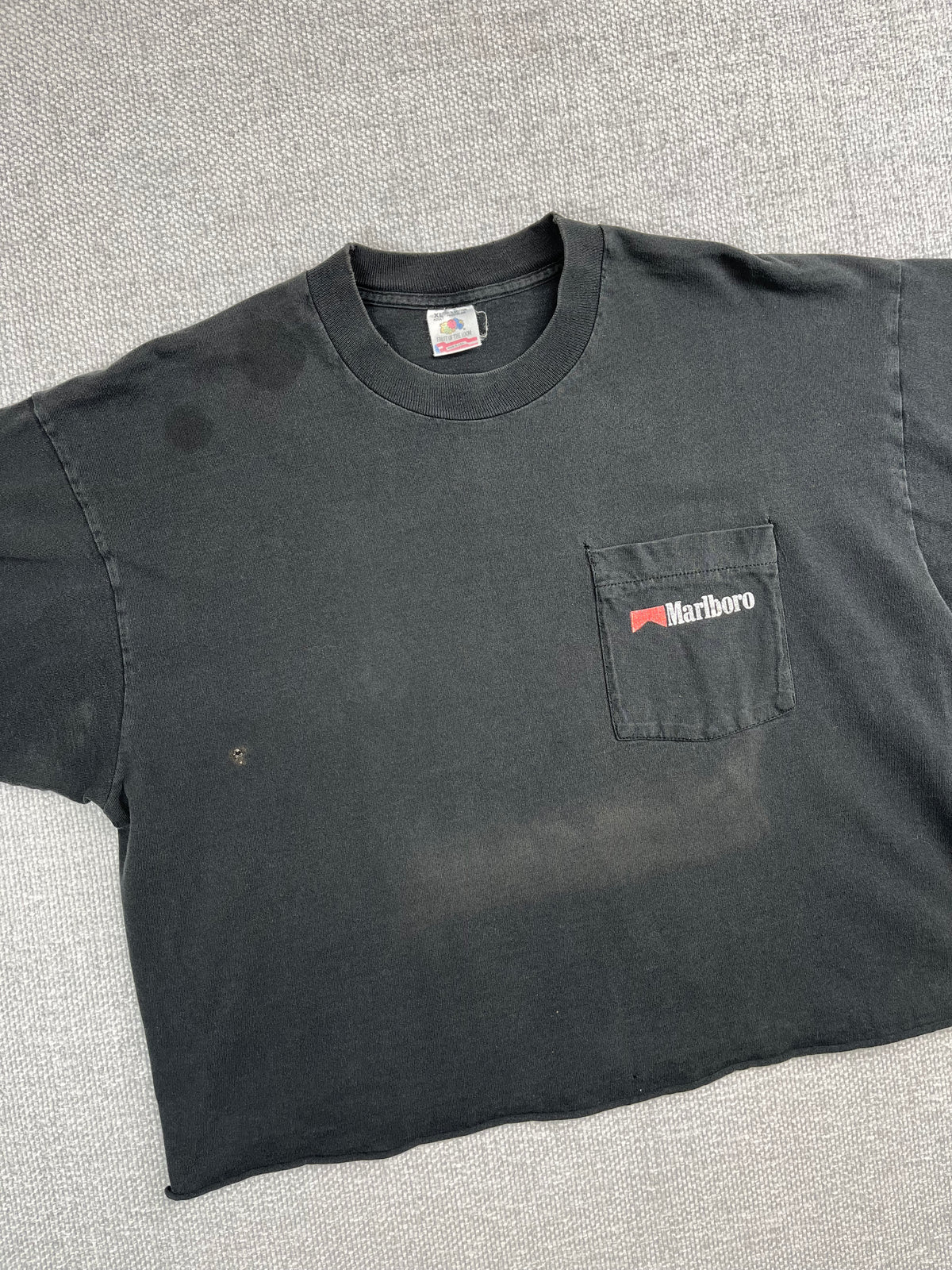 90's Marlboro Cropped Pocket Tee