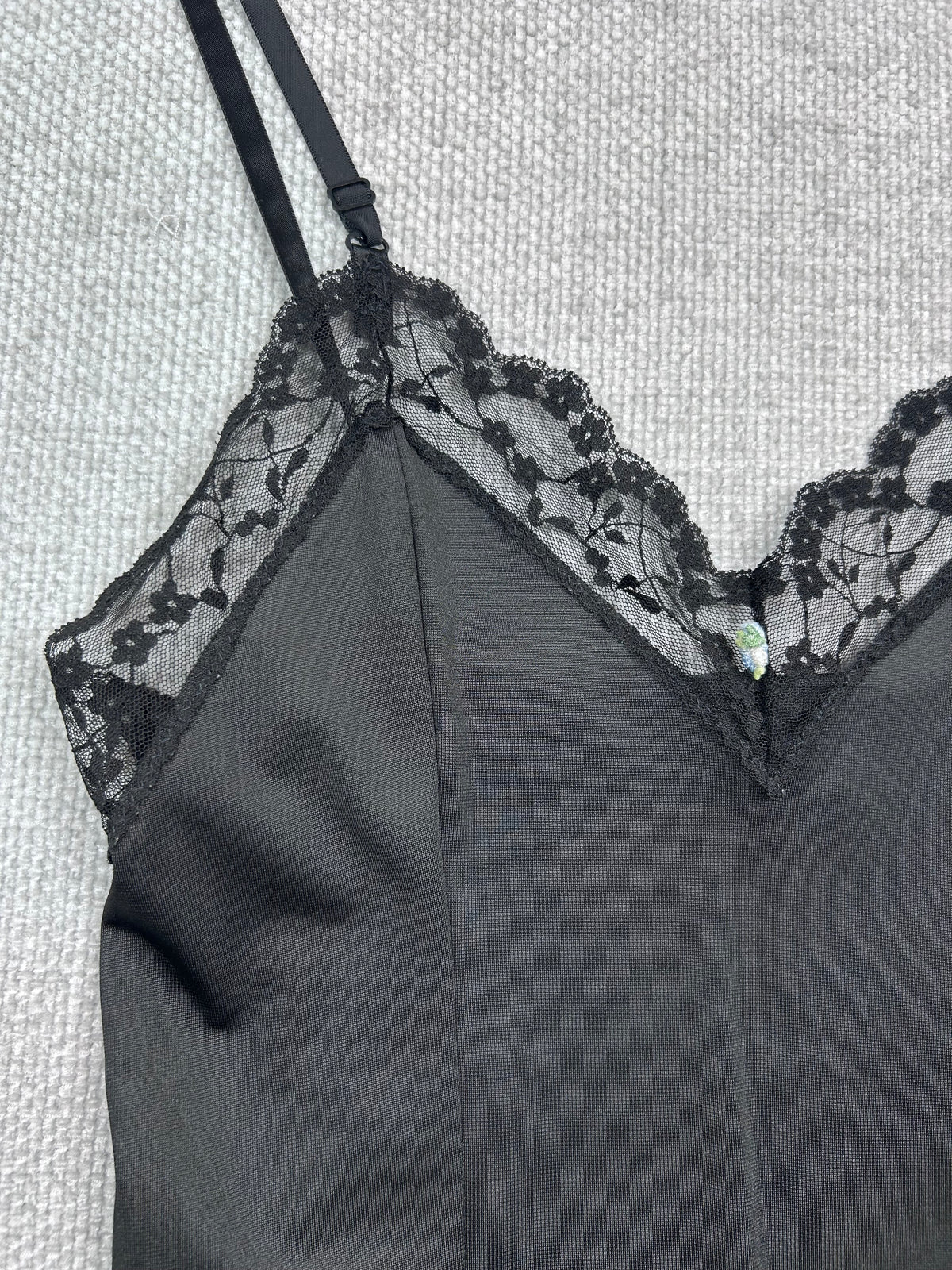 90's Black Lace Camisole
