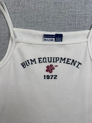 Y2K Bum Equipment Tank Top