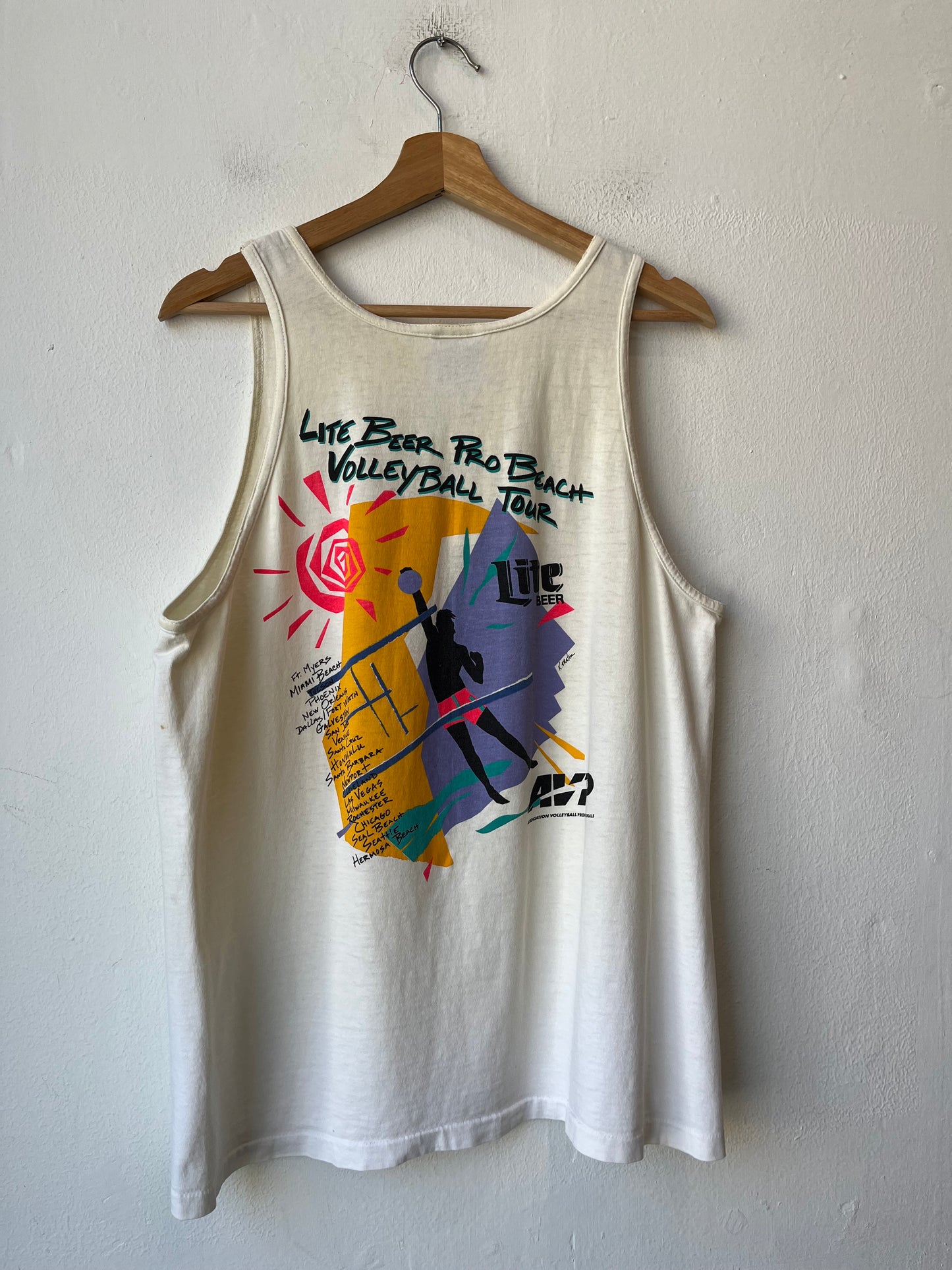 90's Pro Beach Volleyball Tank Top