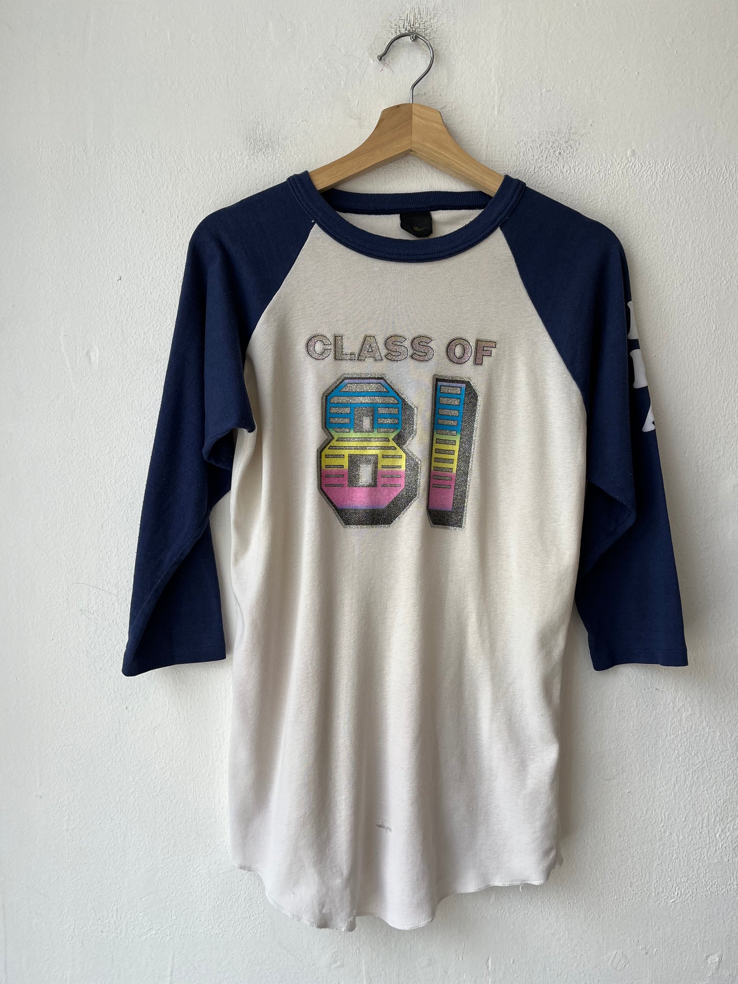 1981 Math Teacher Raglan Shirt