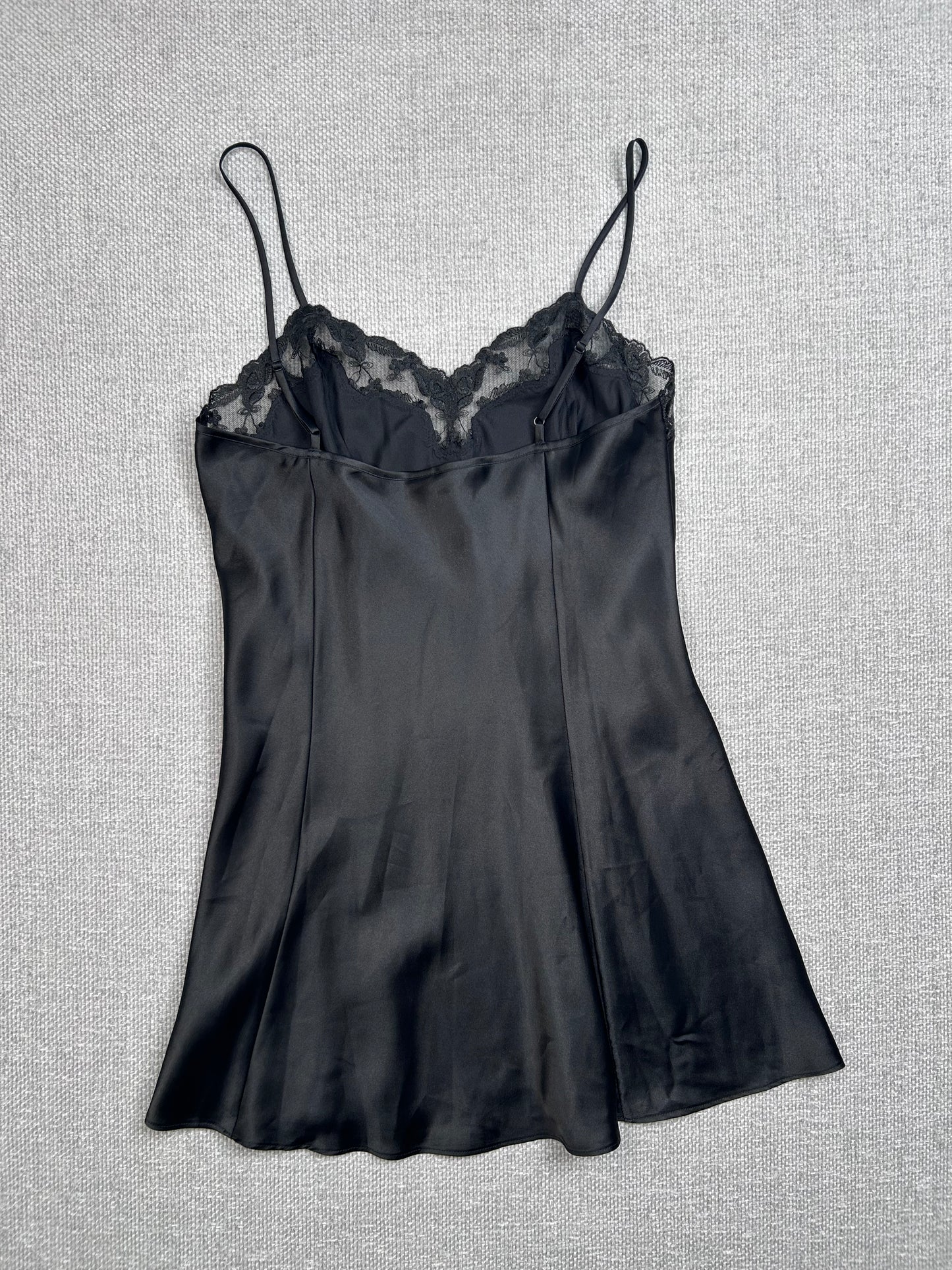 Y2K Black Slip Dress