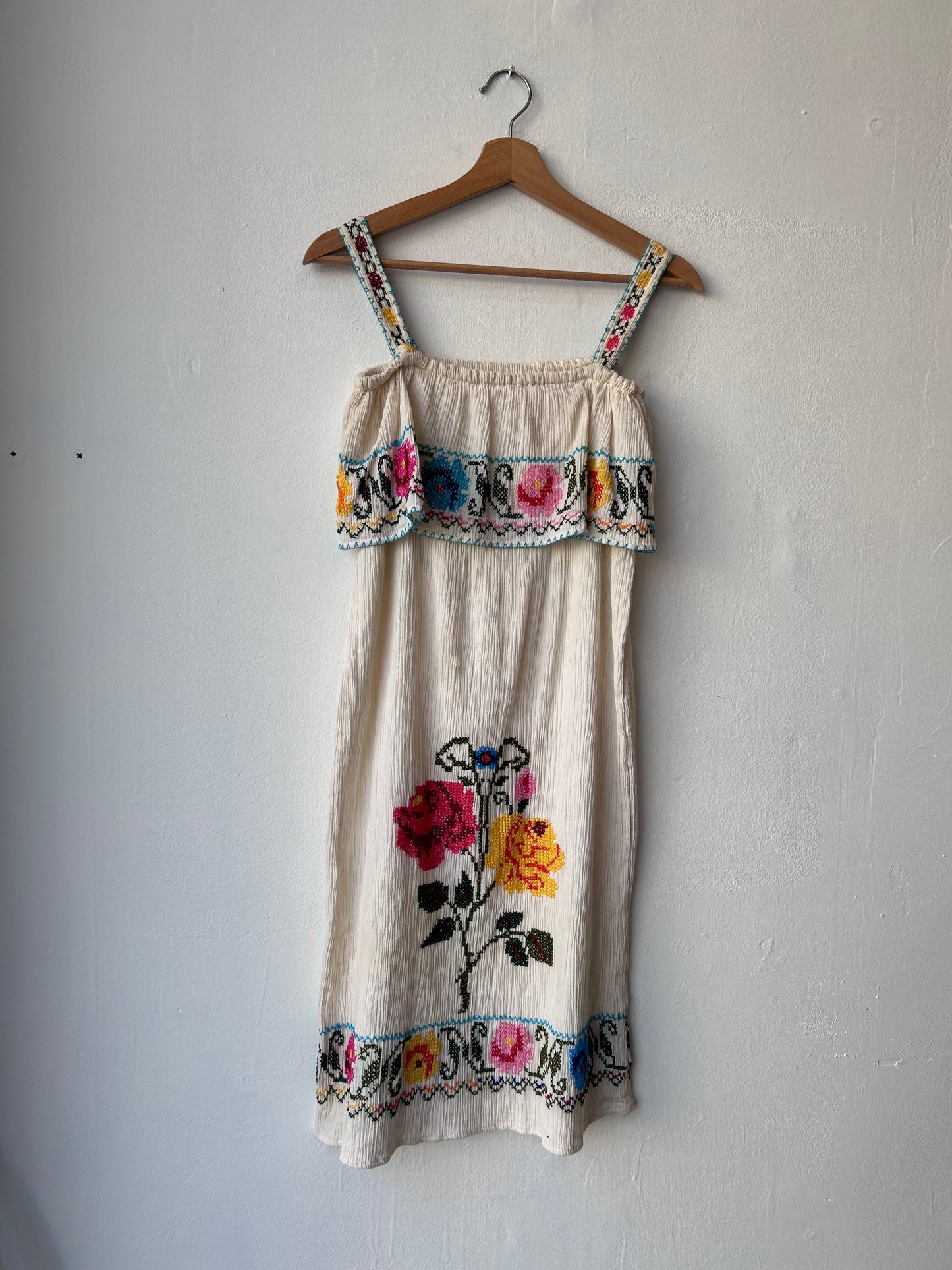 70's Floral Dress