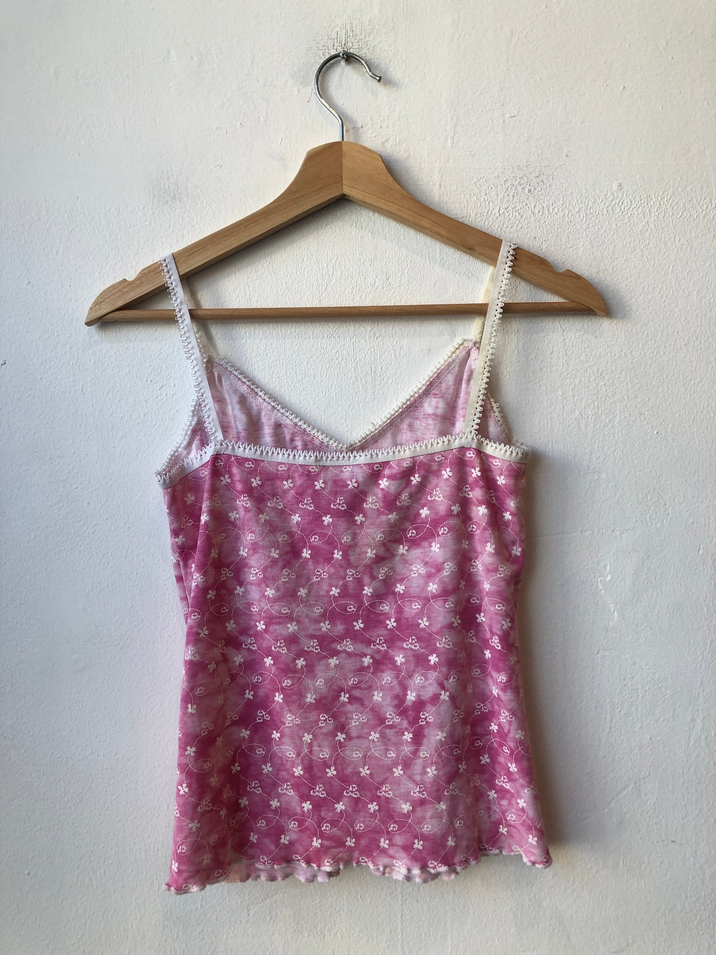90's Pink Floral Tank