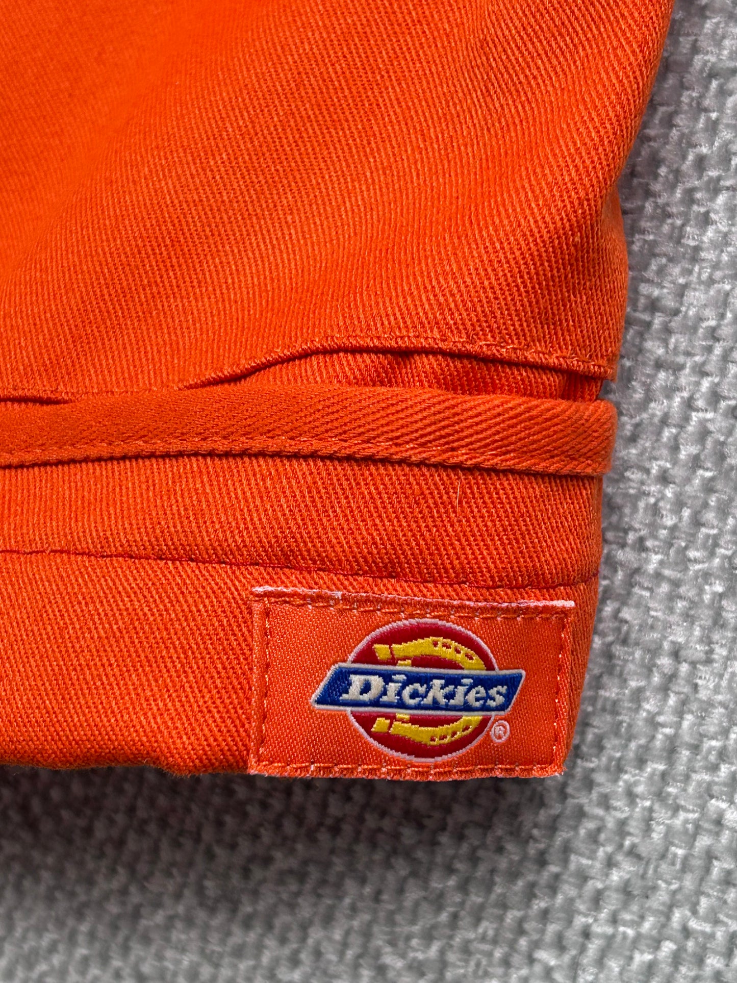 90's Orange Dickies Shorts 29"