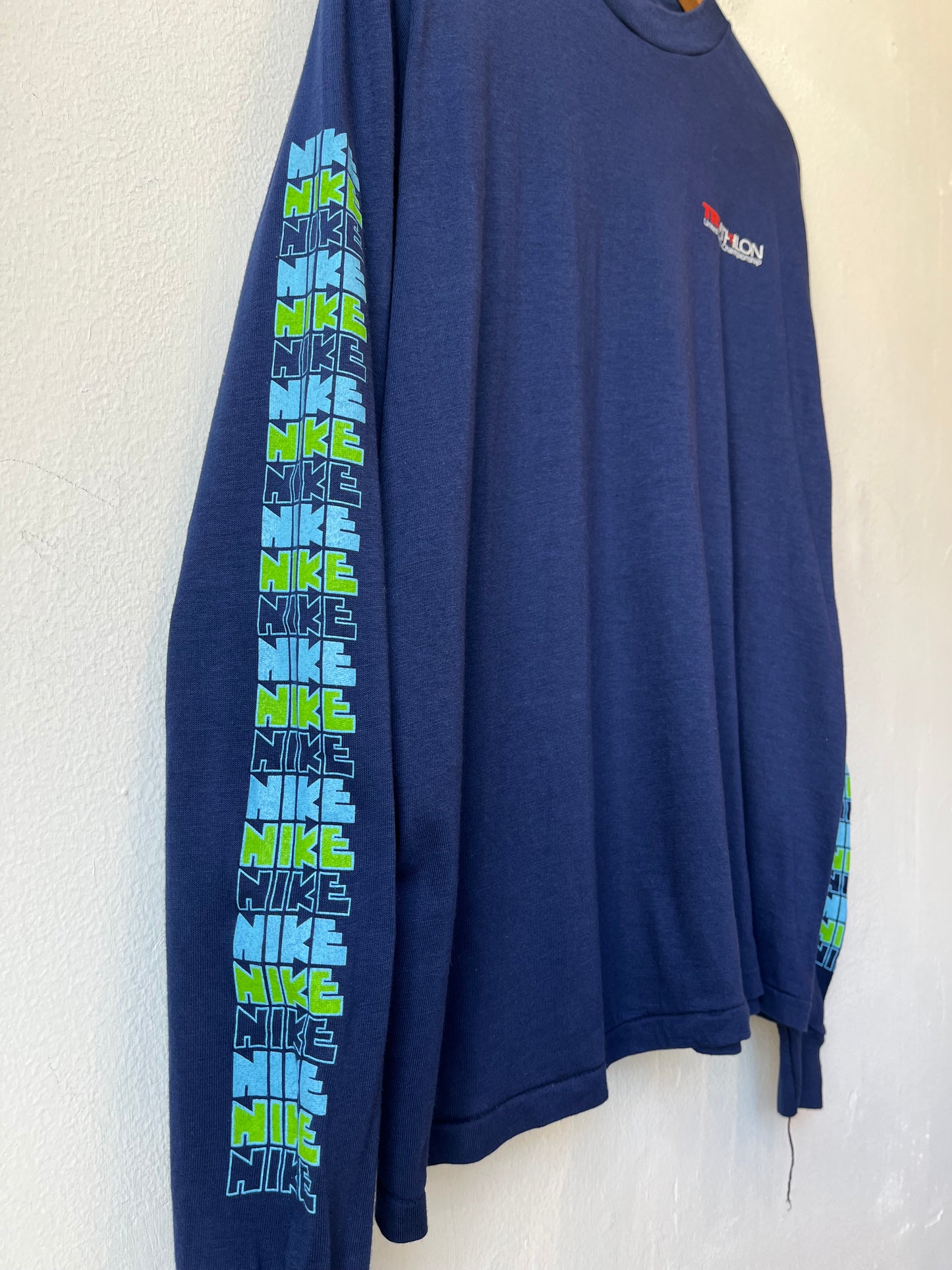80's Nike Triathlon Long Sleeve Shirt