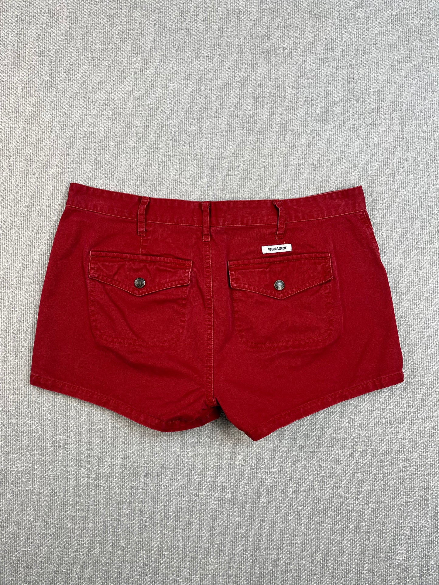 Y2K Abercrombie Mini Shorts 32"
