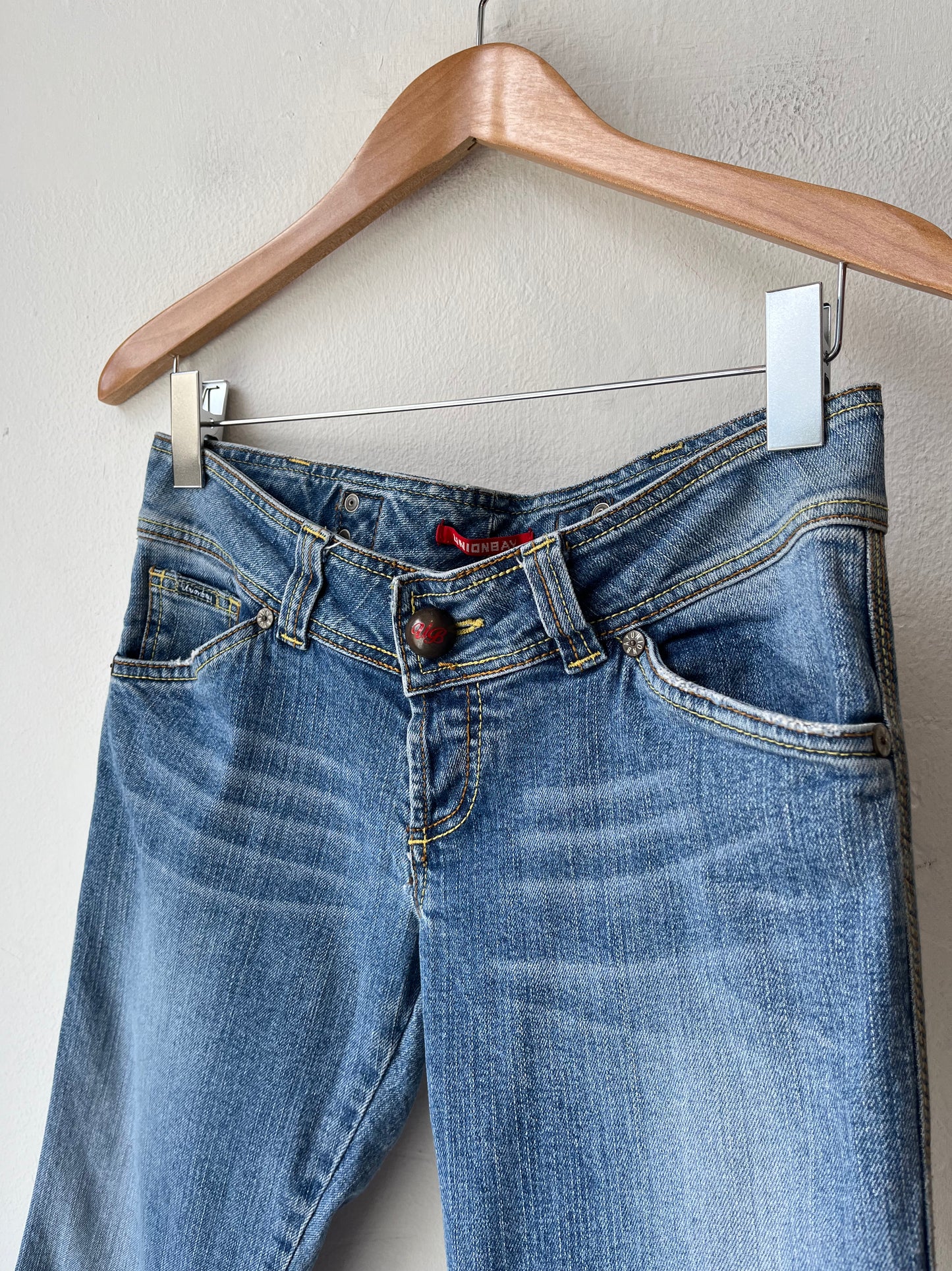 Y2K Denim Capri Pants 31"