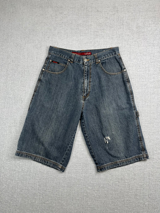 Y2K Baggy Denim Shorts 31"