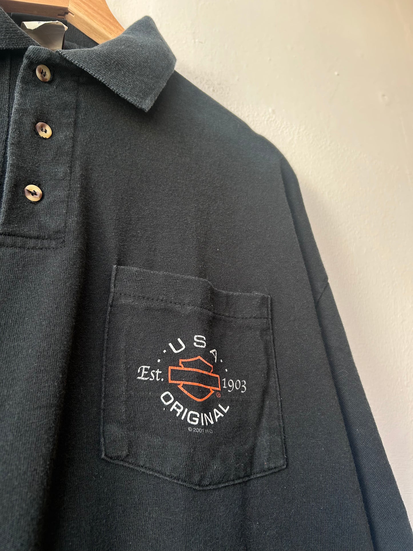 2001 Harley Polo Shirt