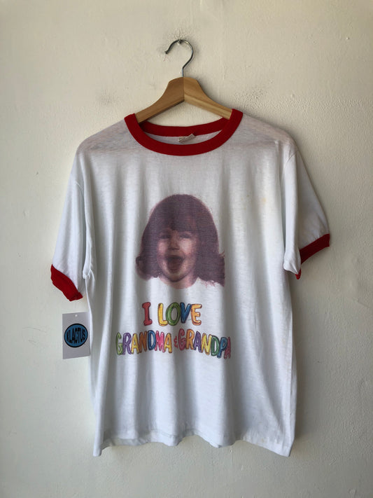 80's Grandparents Ringer  T-Shirt