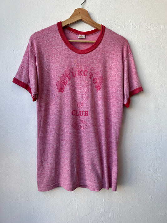 70's Reflector Club Ringer T-Shirt