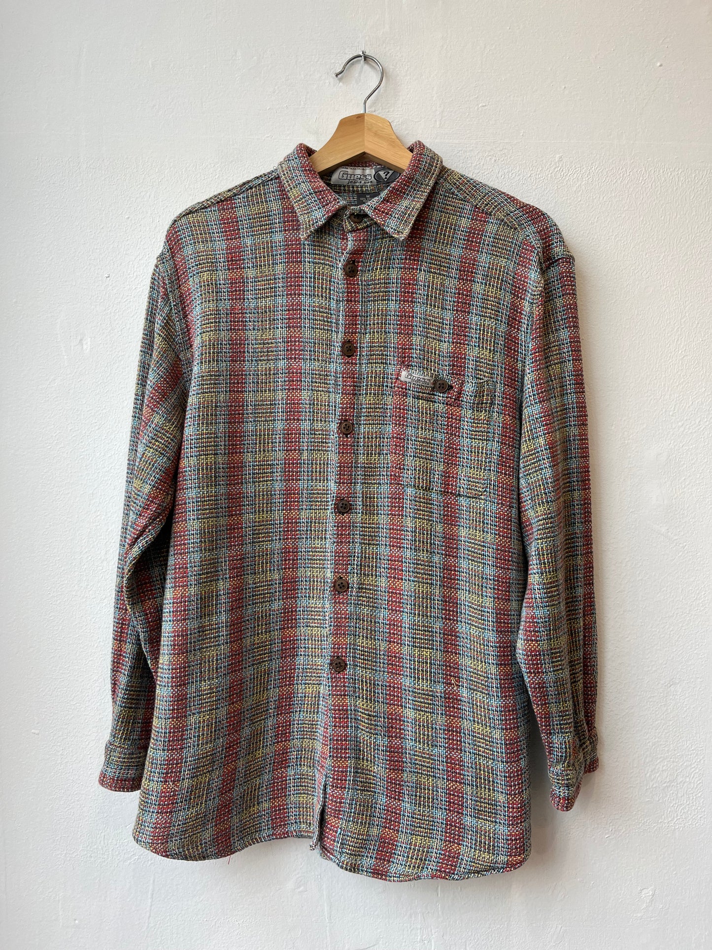 Y2K GUESS Multicolor Button Down Shirt