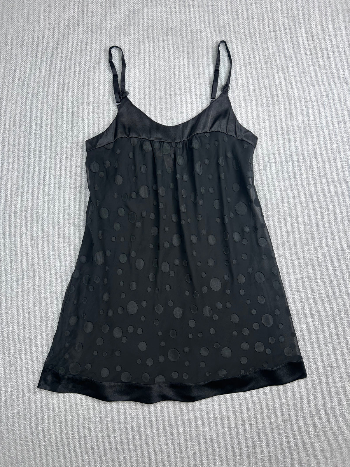Y2K Oscar De La Renta Polka Dot Dress