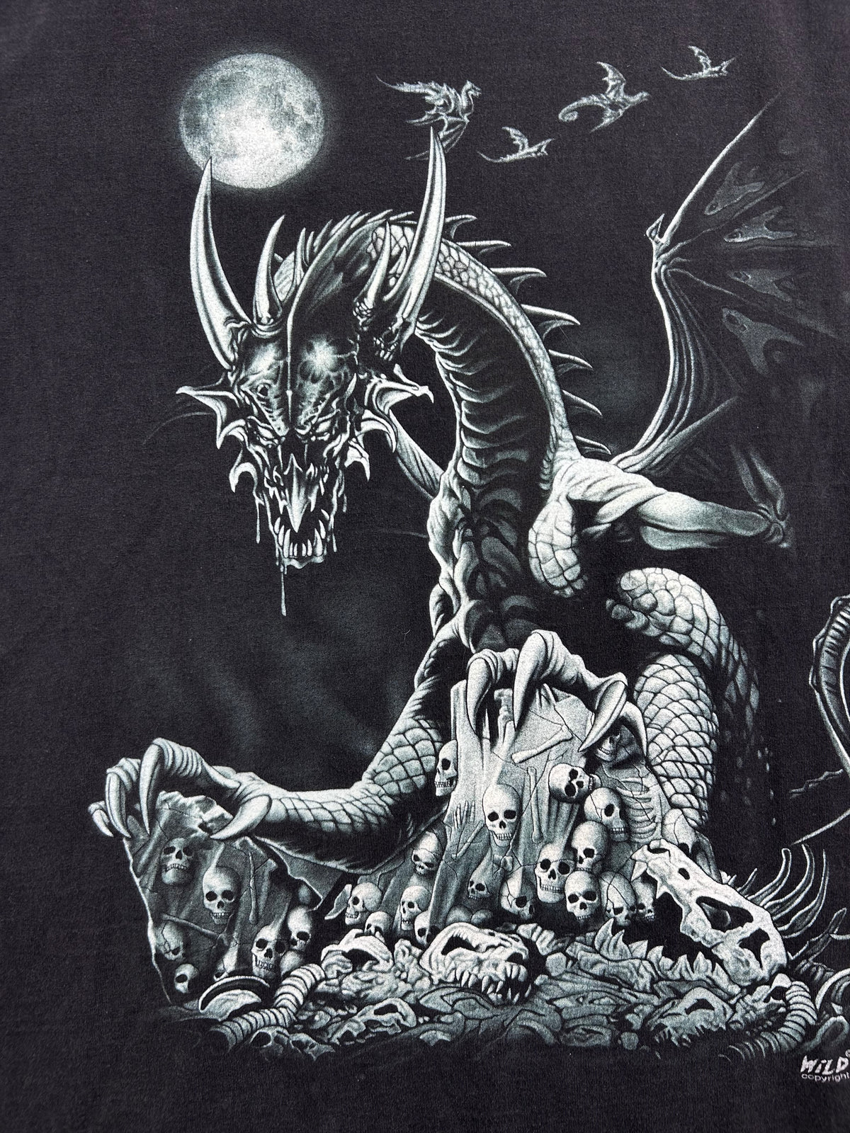 Y2K Dragon Glow in the Dark T-Shirt