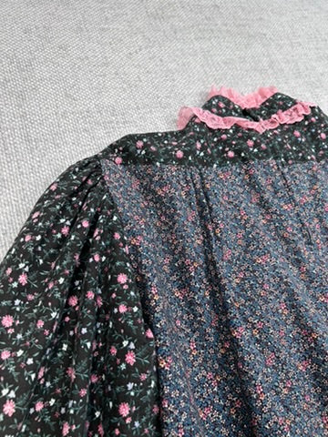 60's Floral Tunic
