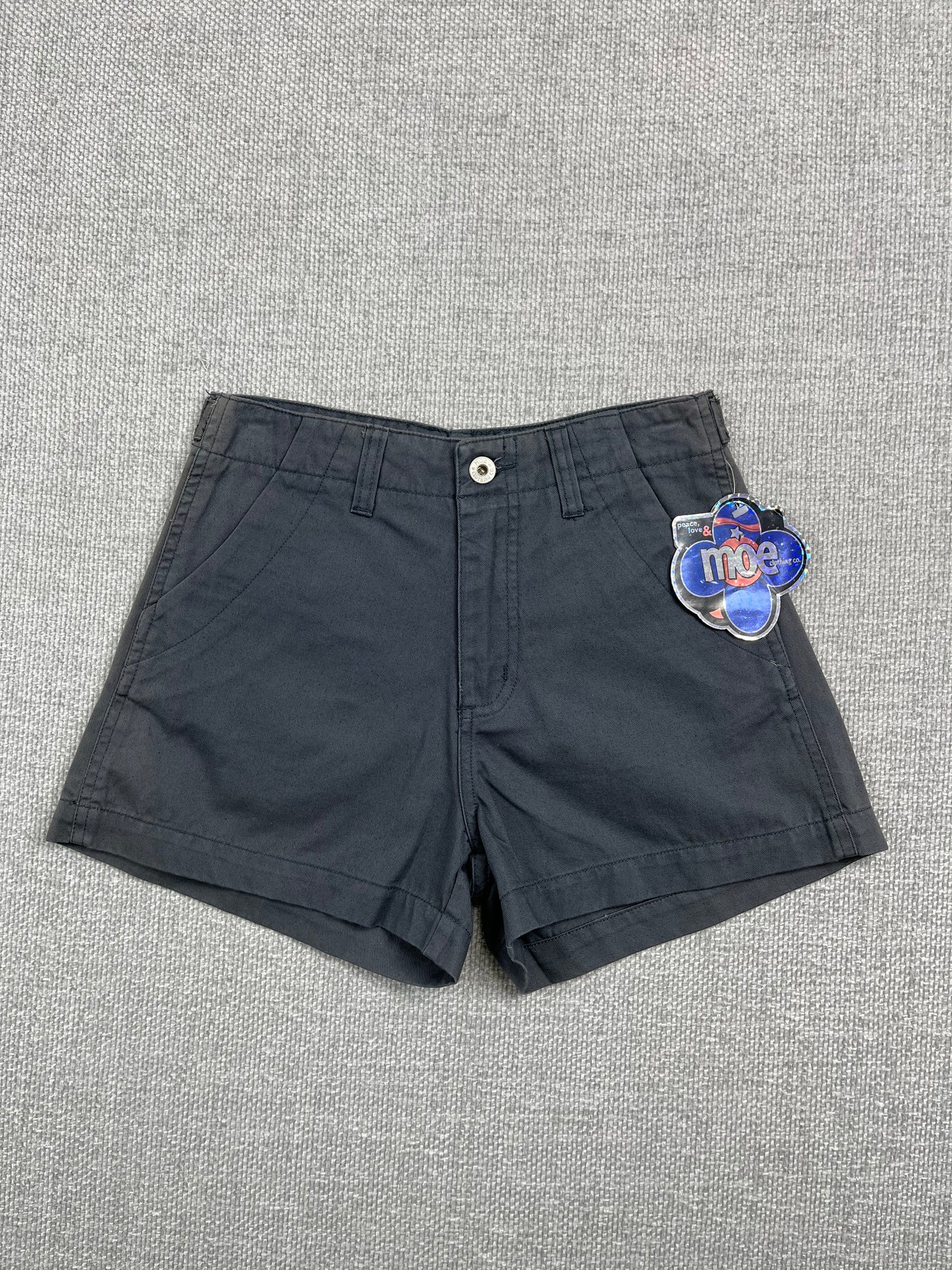 Y2K Gray Mini Shorts 25"