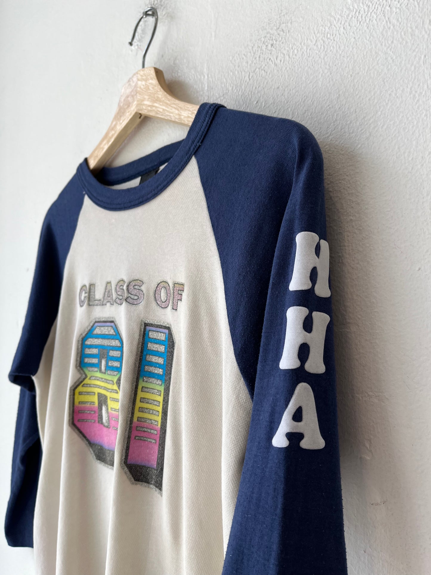 1981 Math Teacher Raglan Shirt