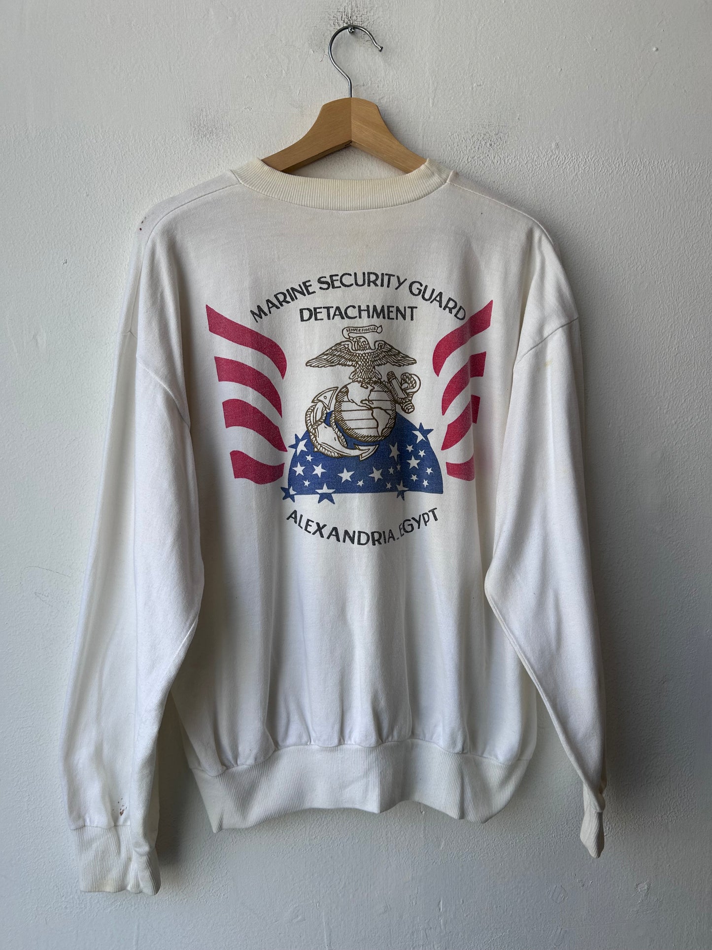 80's Marines Security Guard Sweatshirt