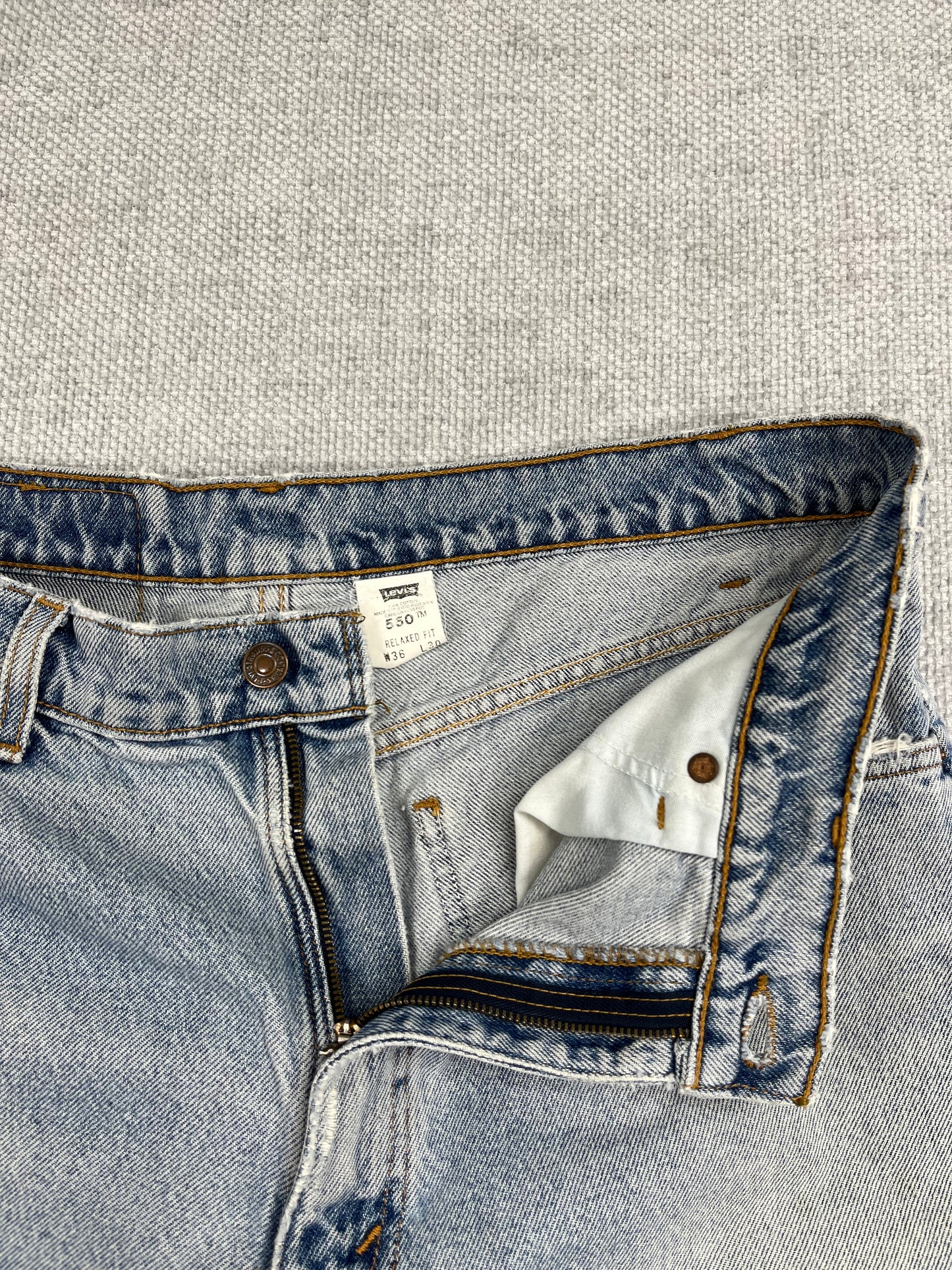 80's Levi's 550 Relaxed Jeans 34"