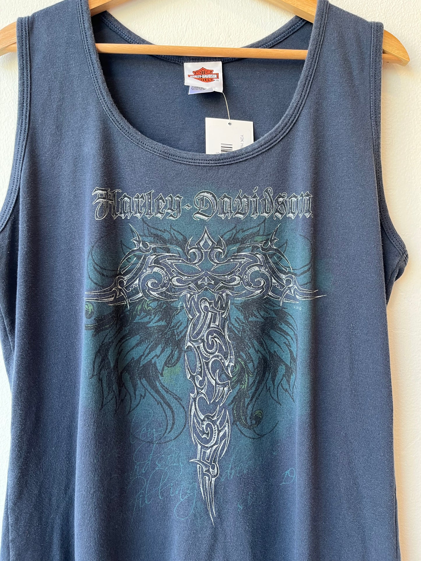 Y2K Harley Davidson Tribal Tank