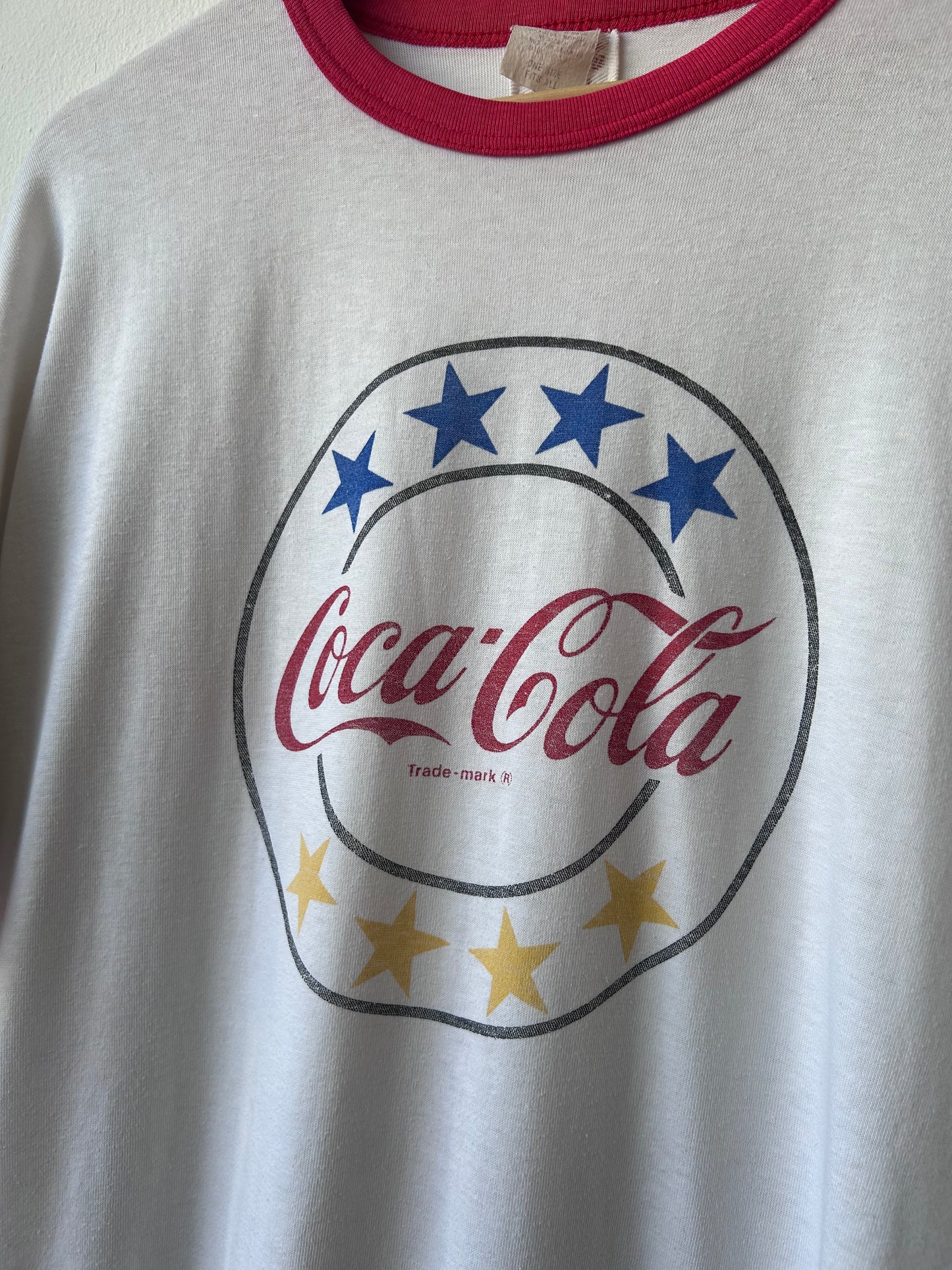 Y2K Coca-Cola Ringer T-Shirt