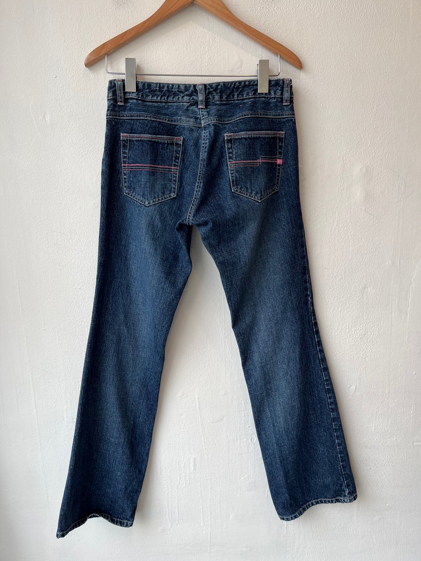 Y2K Fox Racing Low Rise Jeans 28"