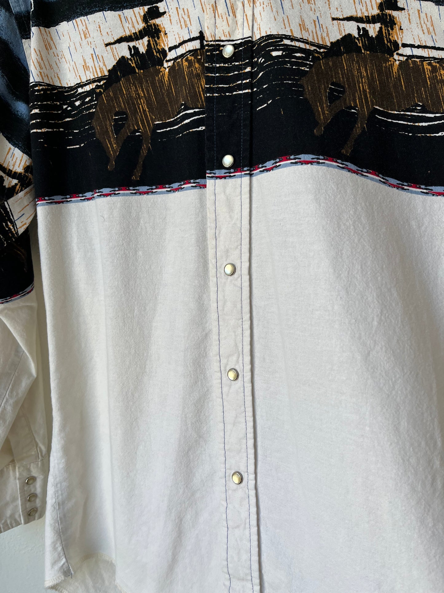 90's Wrangler Pearl Snap Shirt