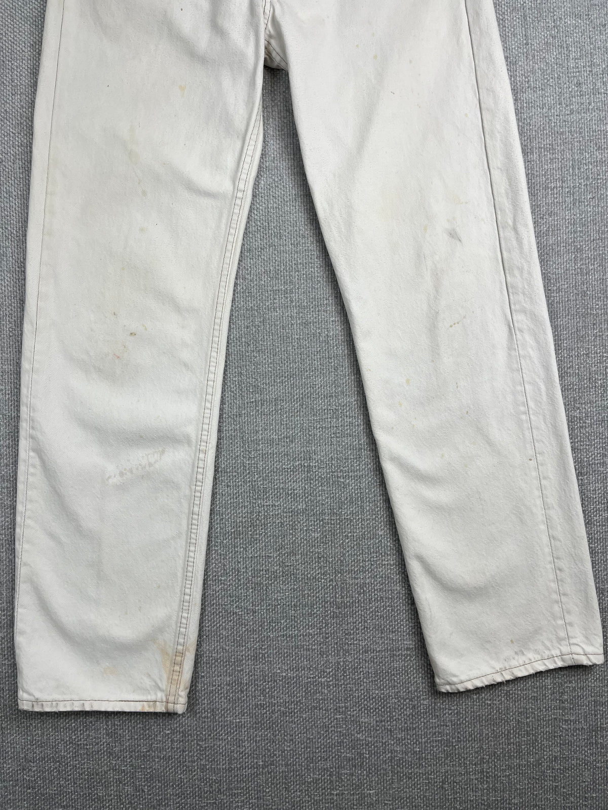 90’s Levi's 501 White Jeans 29"
