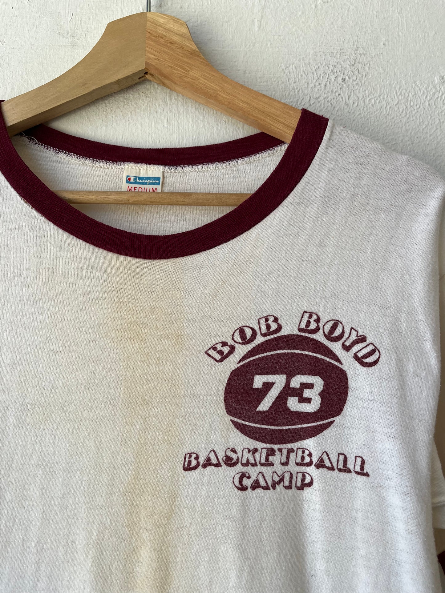 1973 Basketball Camp Ringer T-Shirt