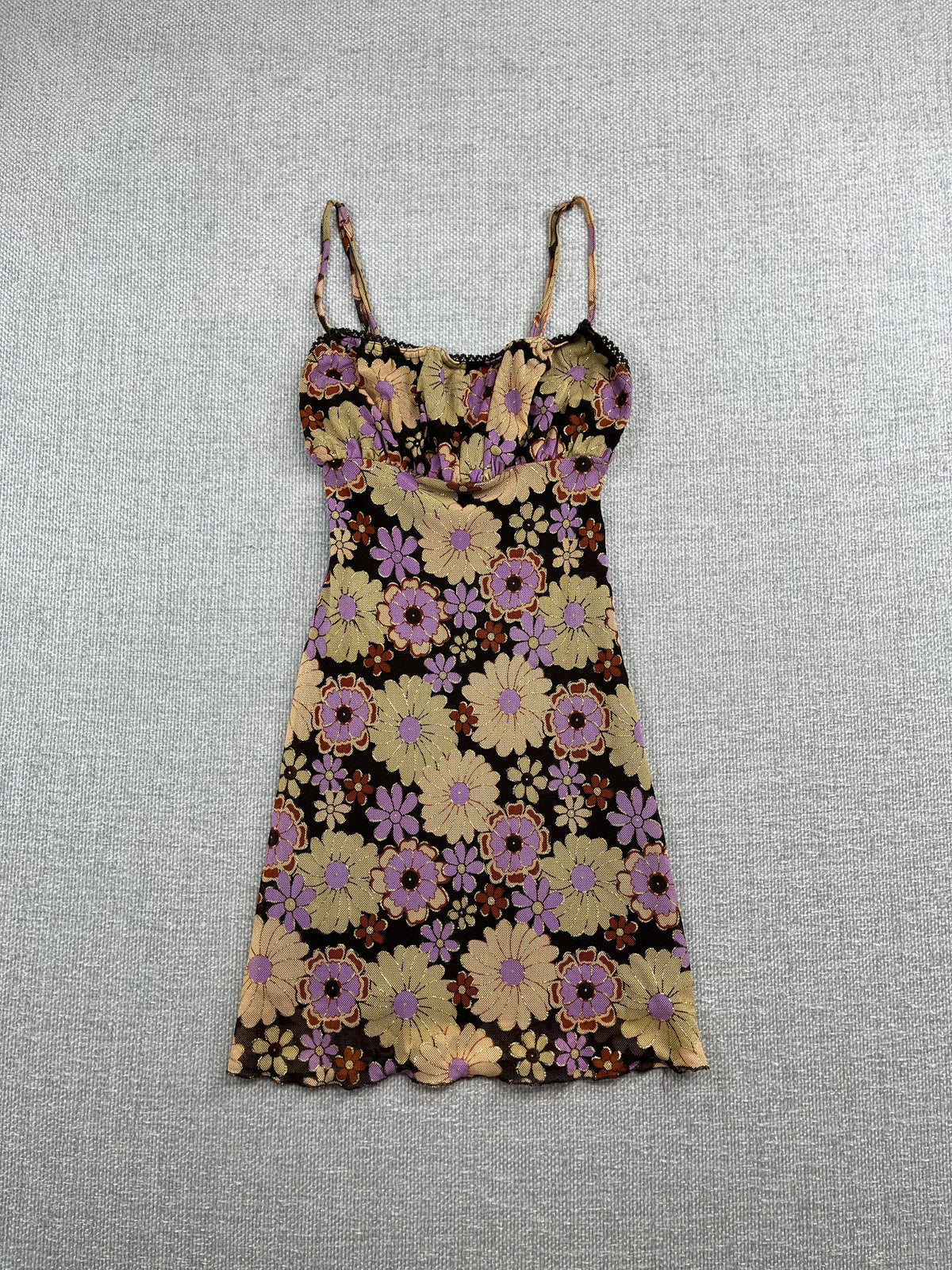 Y2K Floral Mini Dress