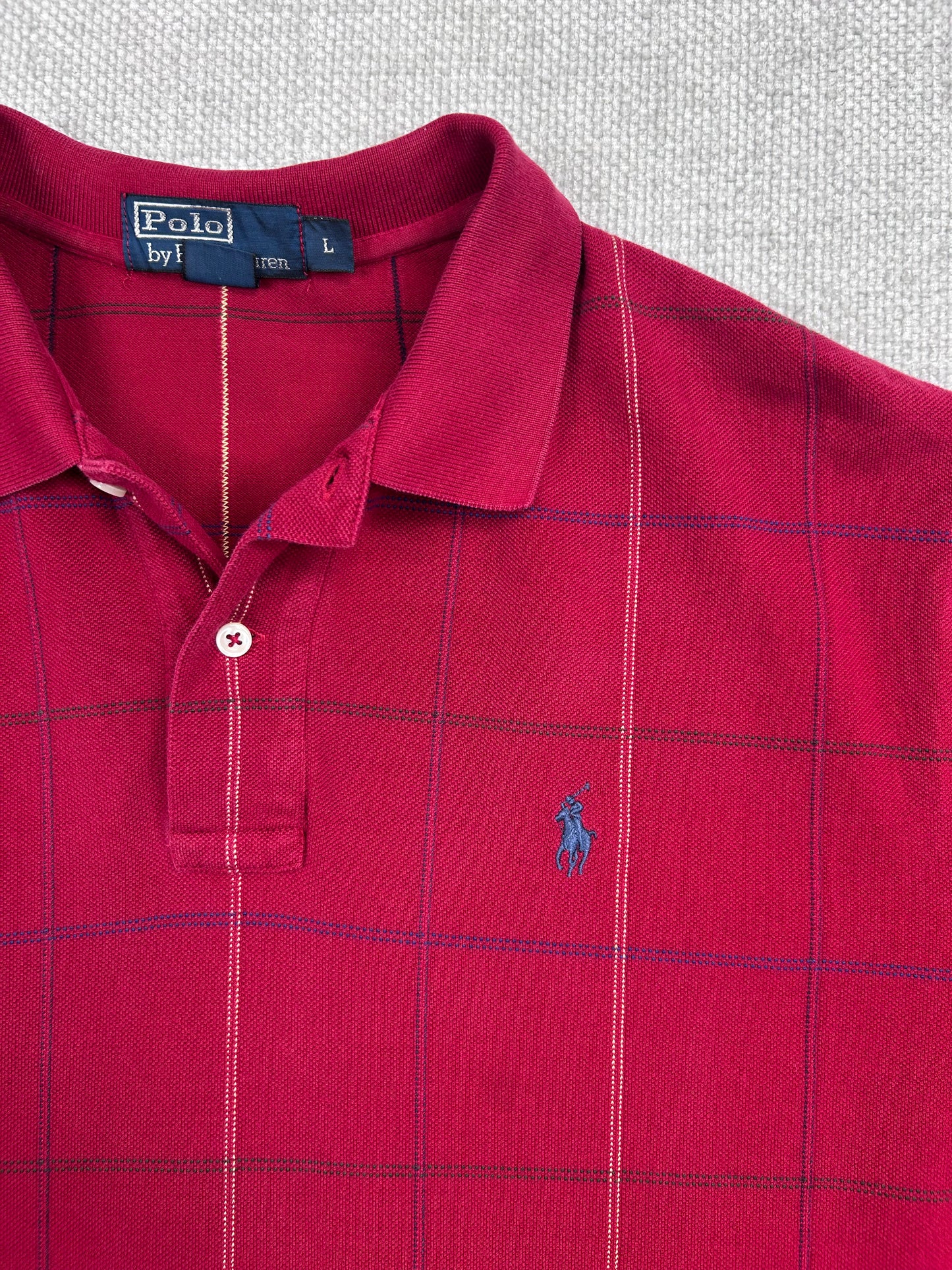 90's Red Polo Shirt