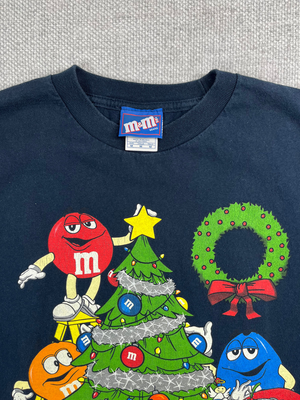 Y2K M&M Christmas T-Shirt