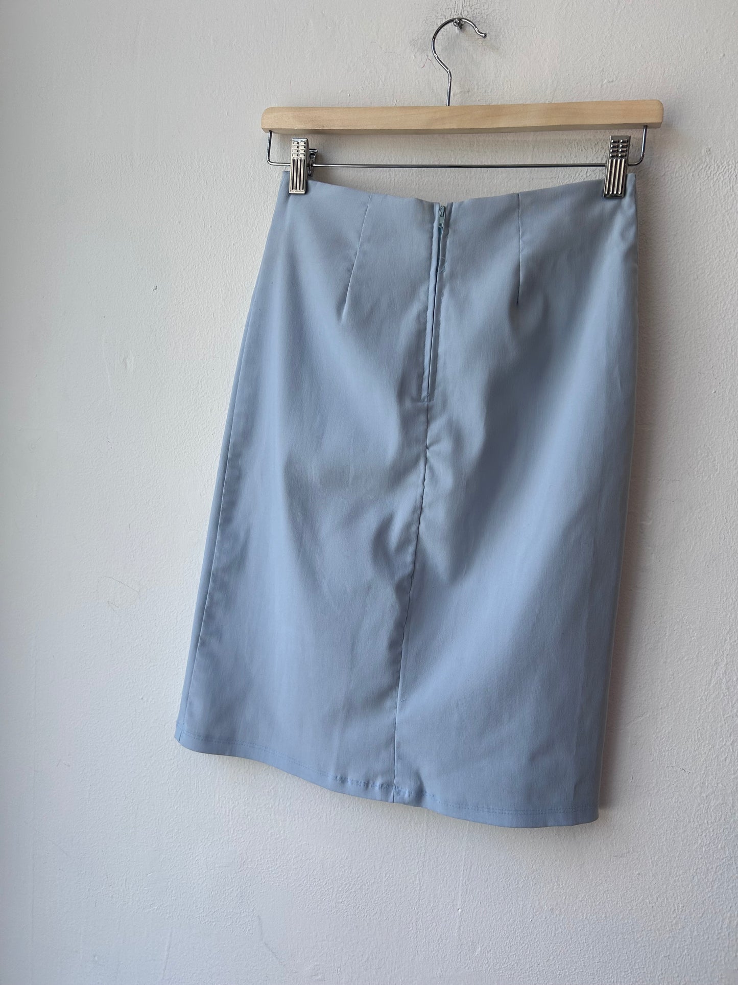 90’s Blue Stitch Skirt 26"