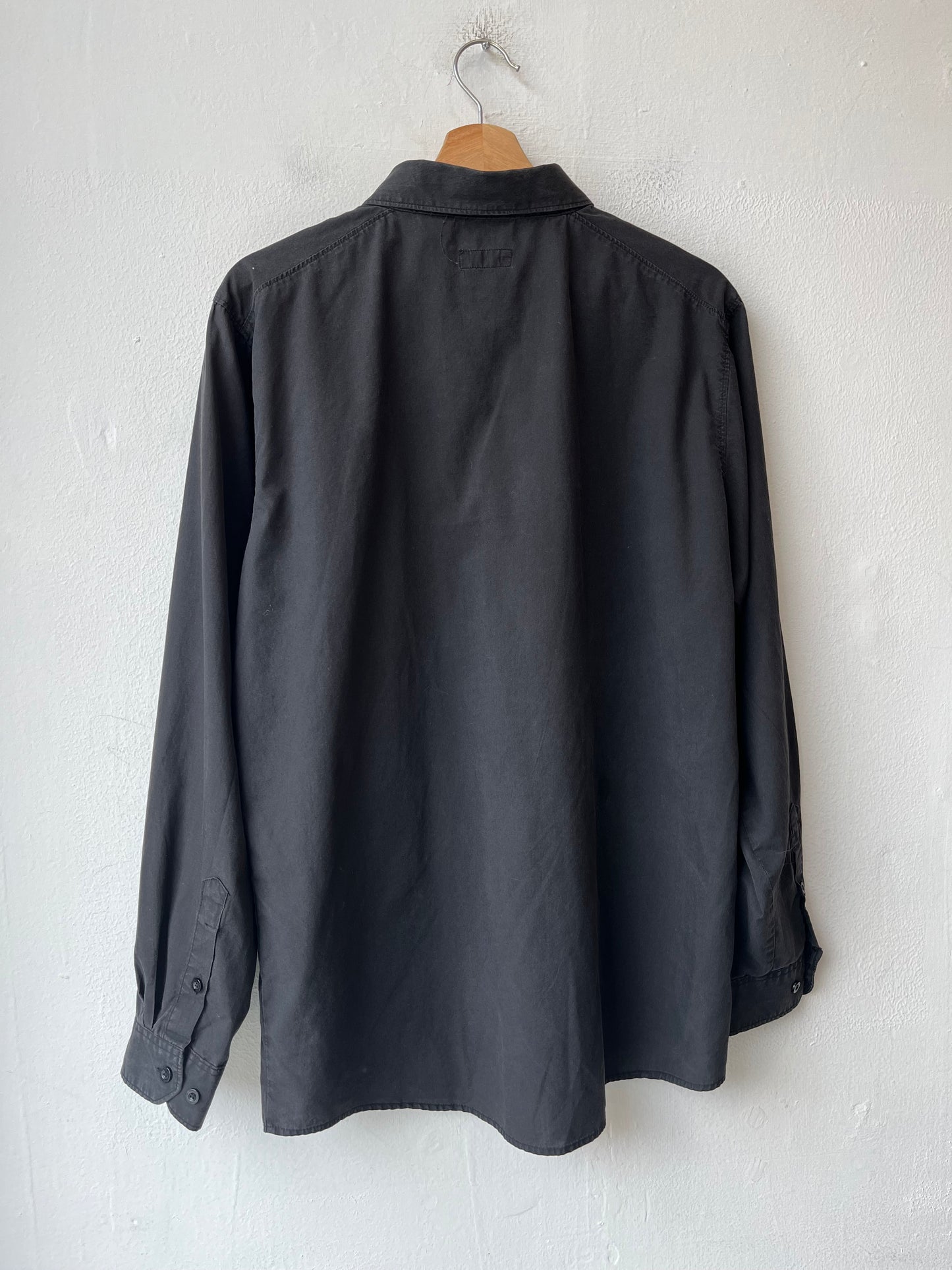 Y2K Black Dress Shirt