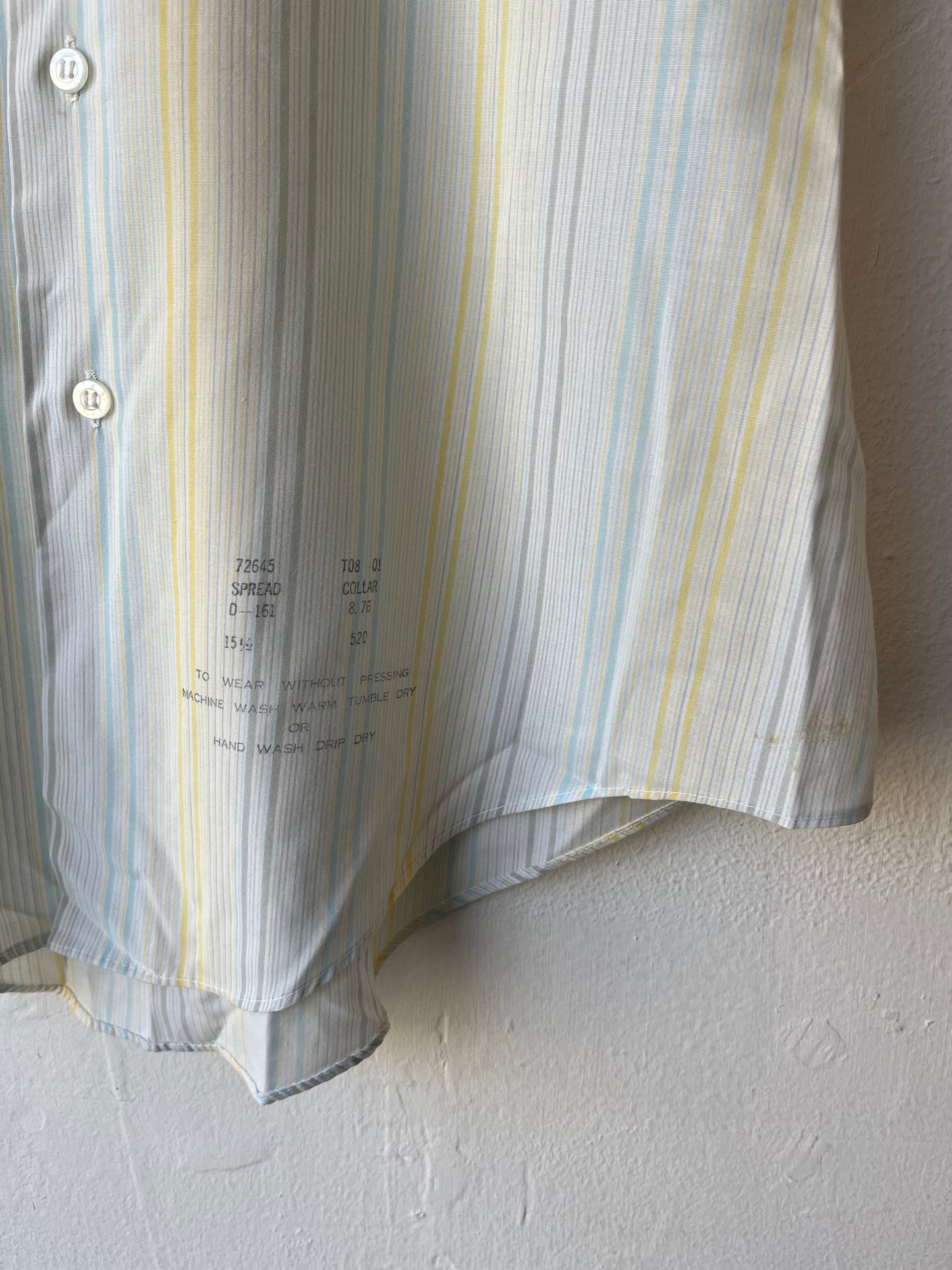70's Striped Button Up Shirt