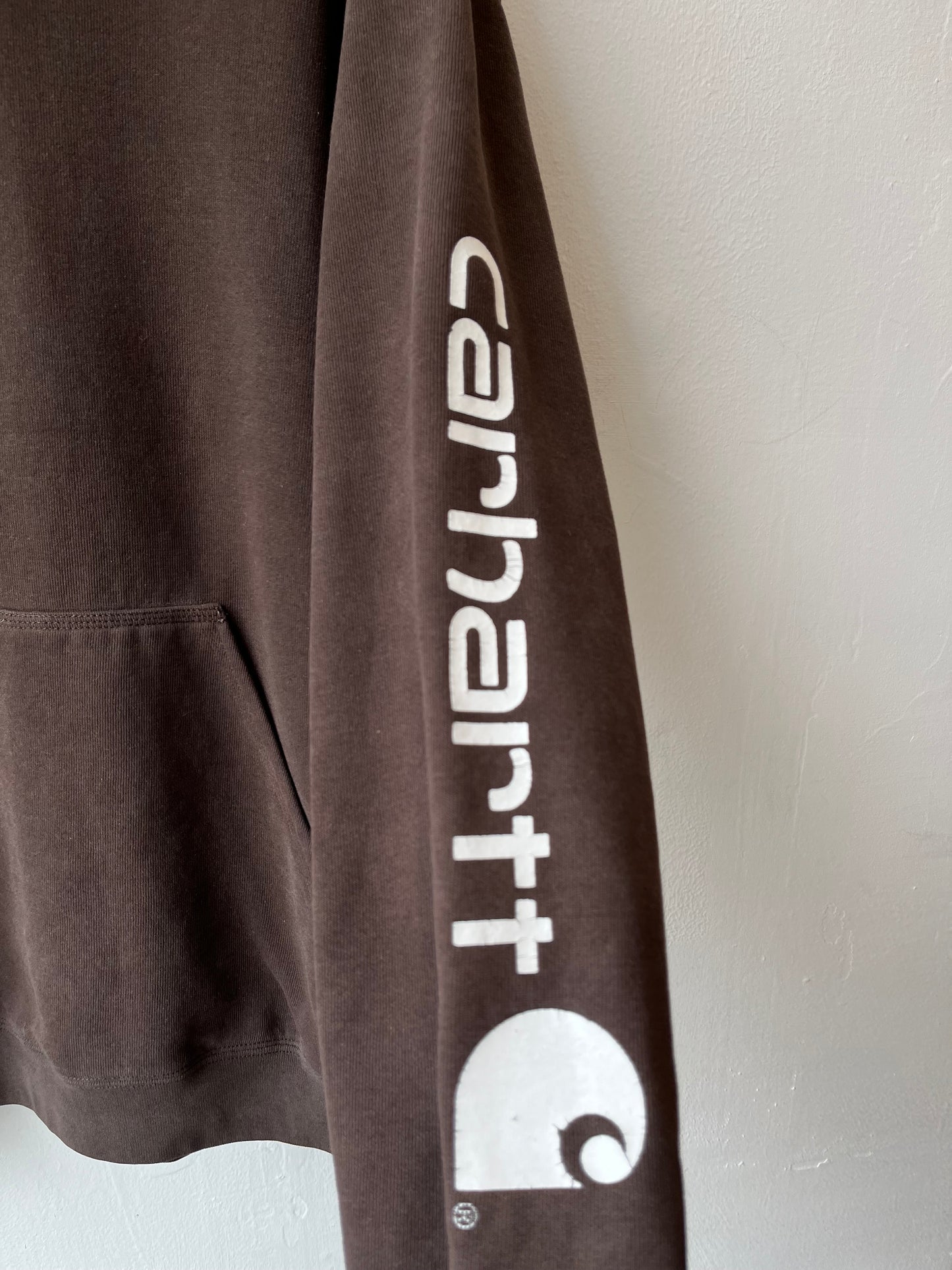 Y2K Brown Carhartt Hoodie