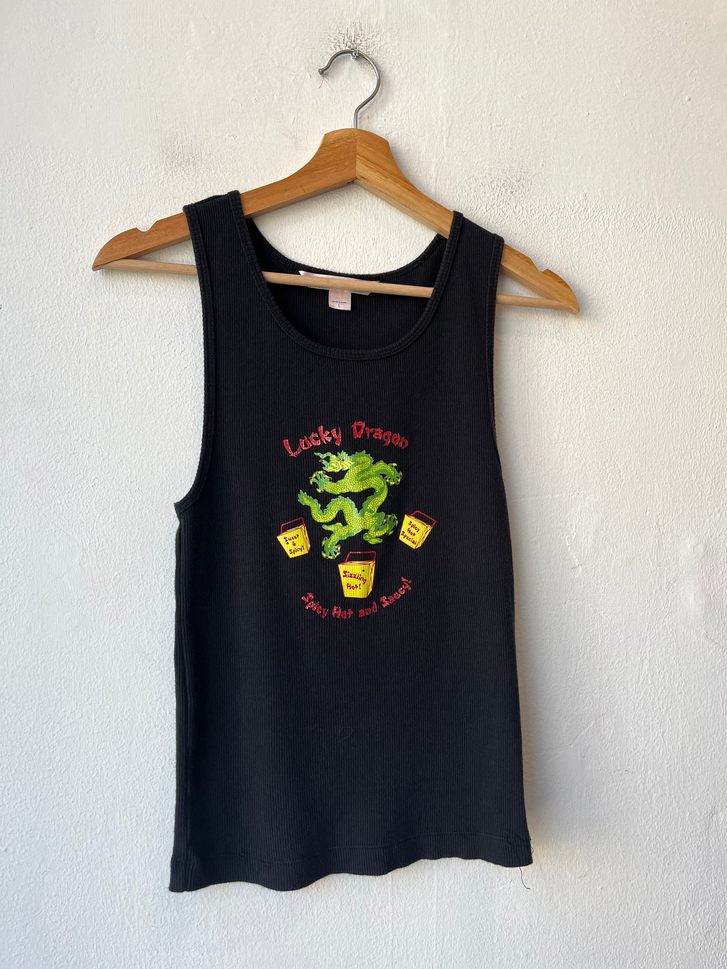 Y2K Lucky Dragon Tank Top