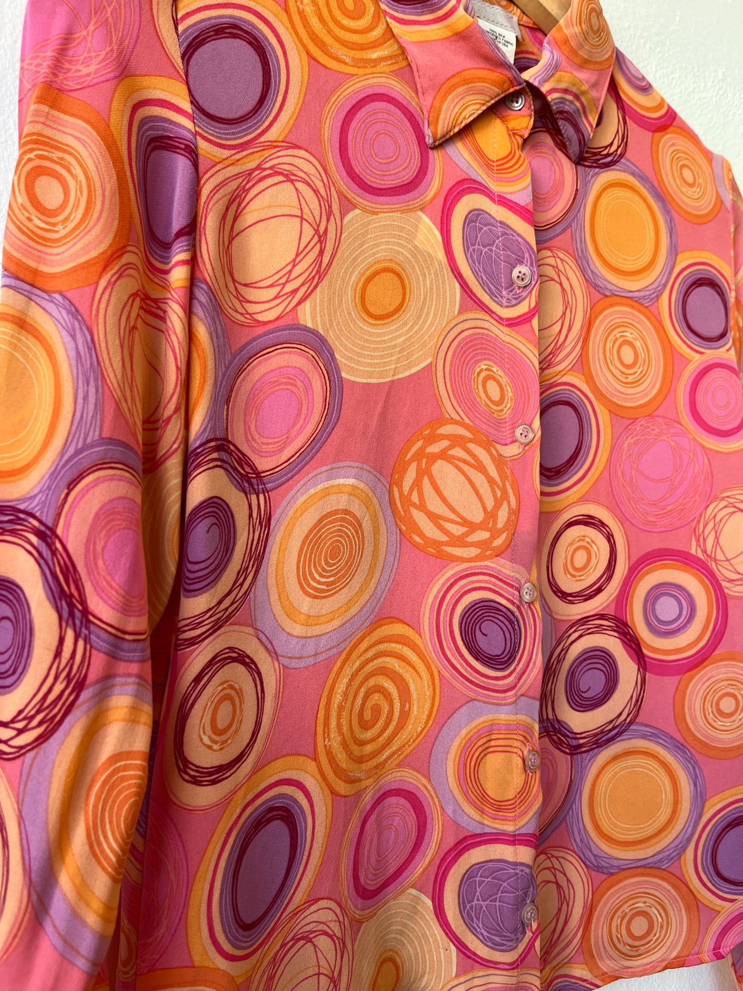 90's Silk Blouse