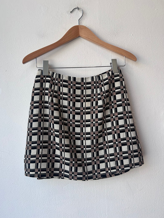 90's Checkered Skirt 26"