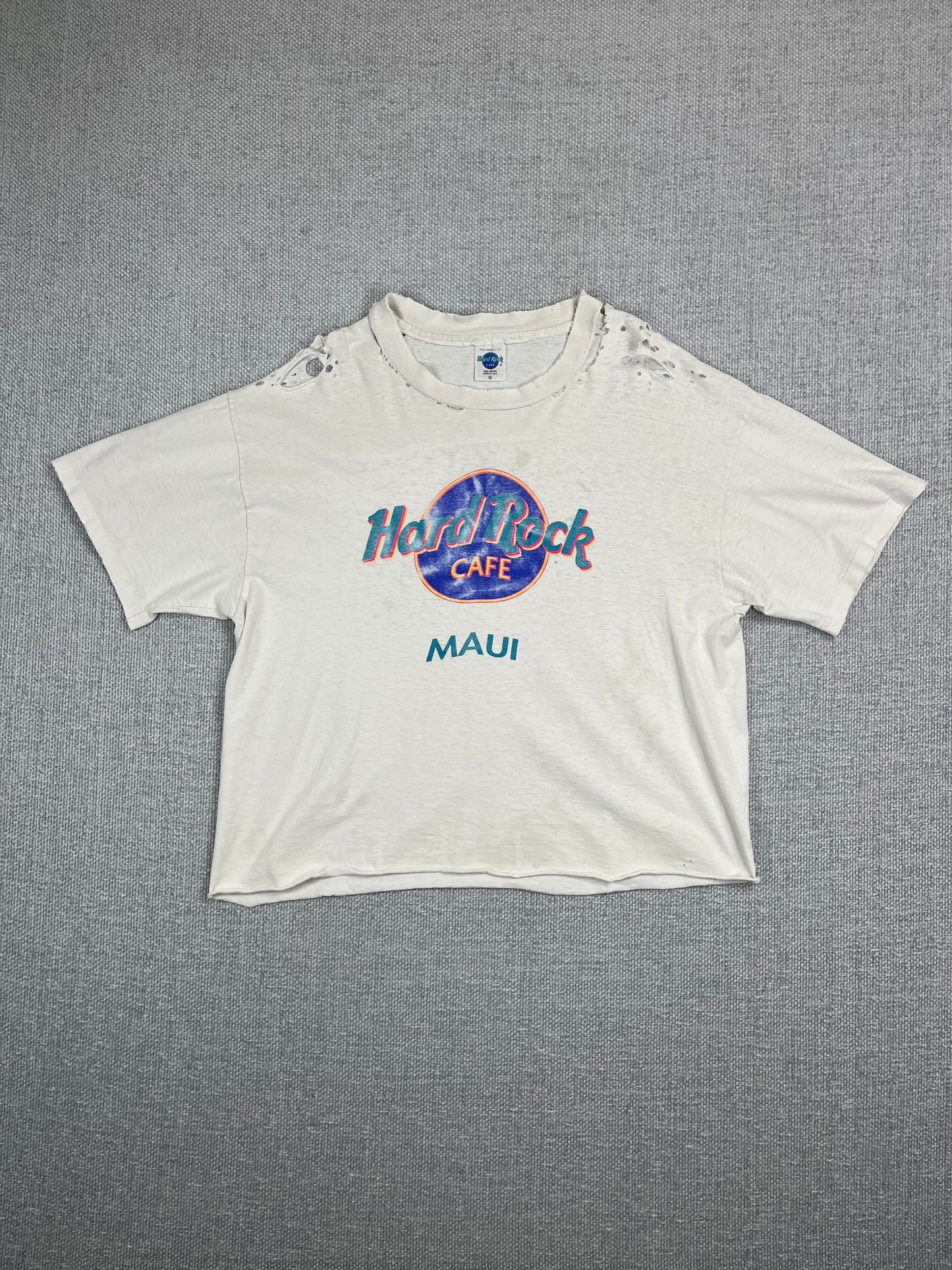 90's Cropped Hard Rock Miami T-Shirt