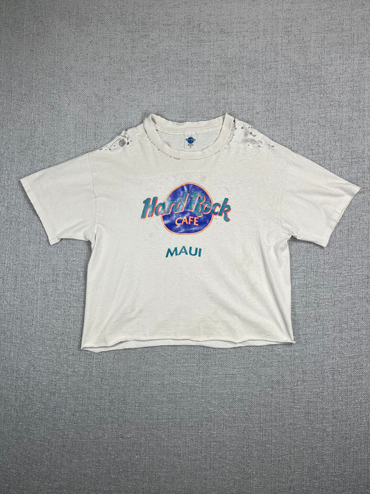 90's Cropped Hard Rock Miami T-Shirt